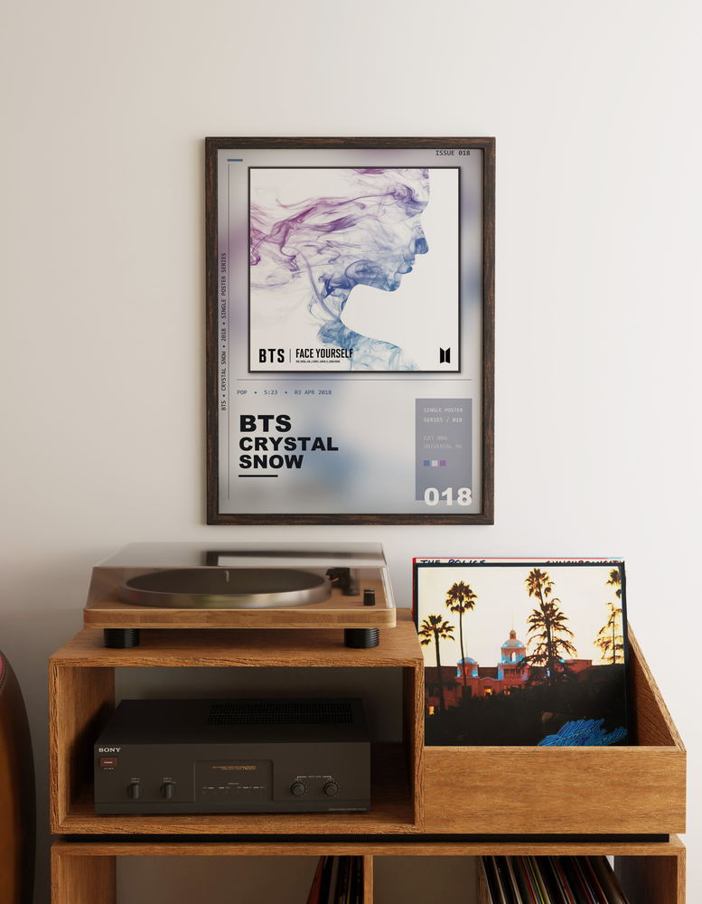 Music poster: BTS - Crystal Snow