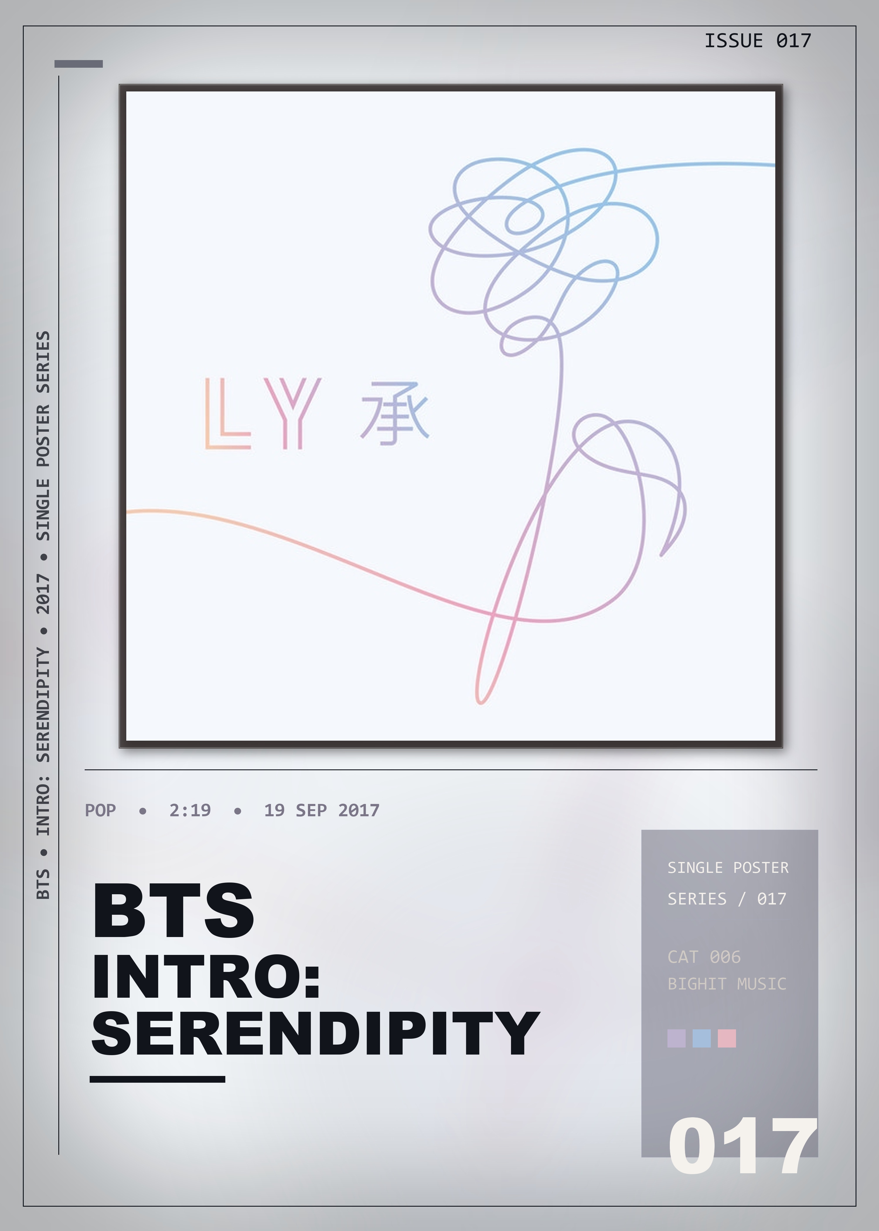 Music poster: BTS - Intro Serendipity