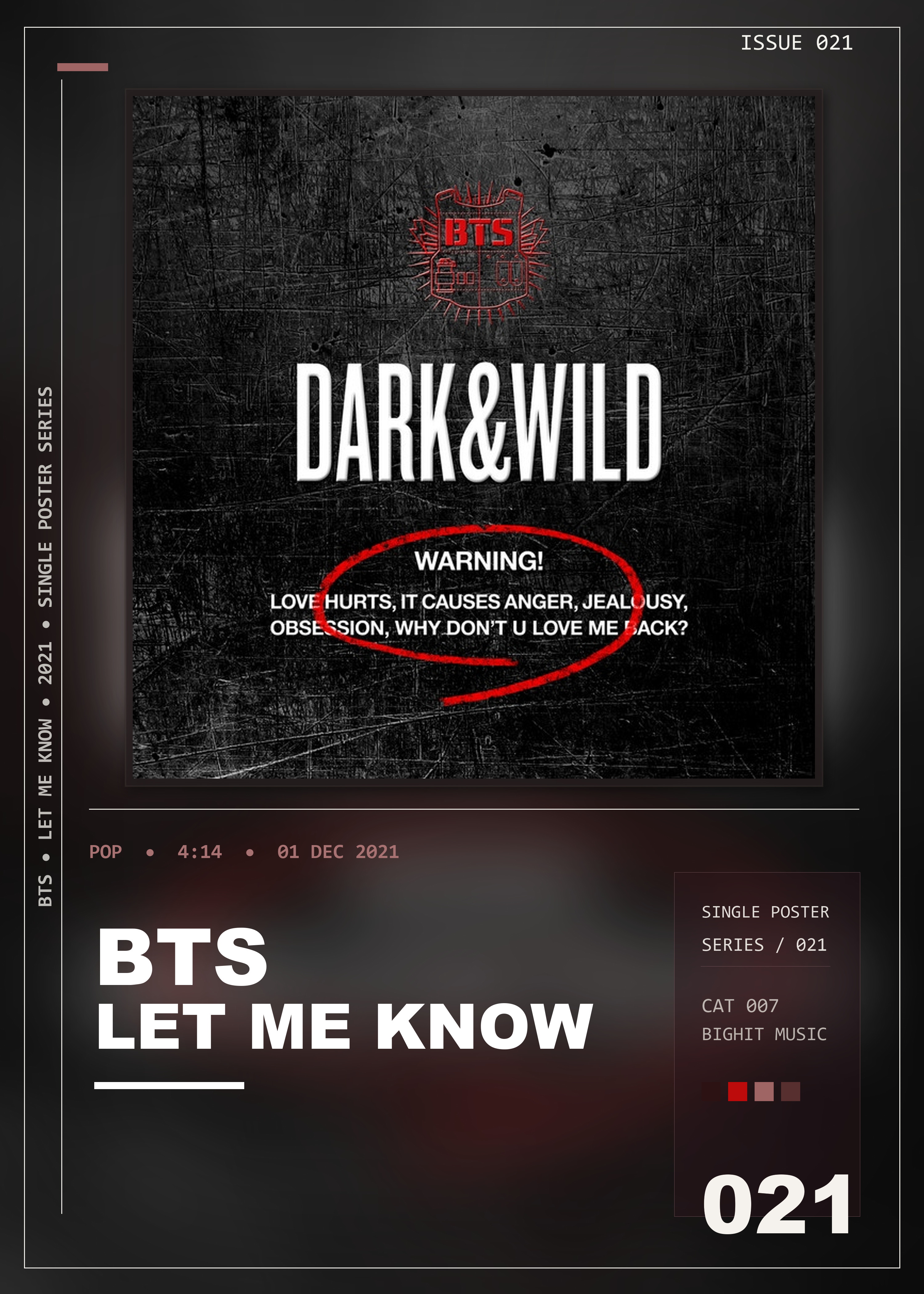 Music poster: BTS - Let Me Know