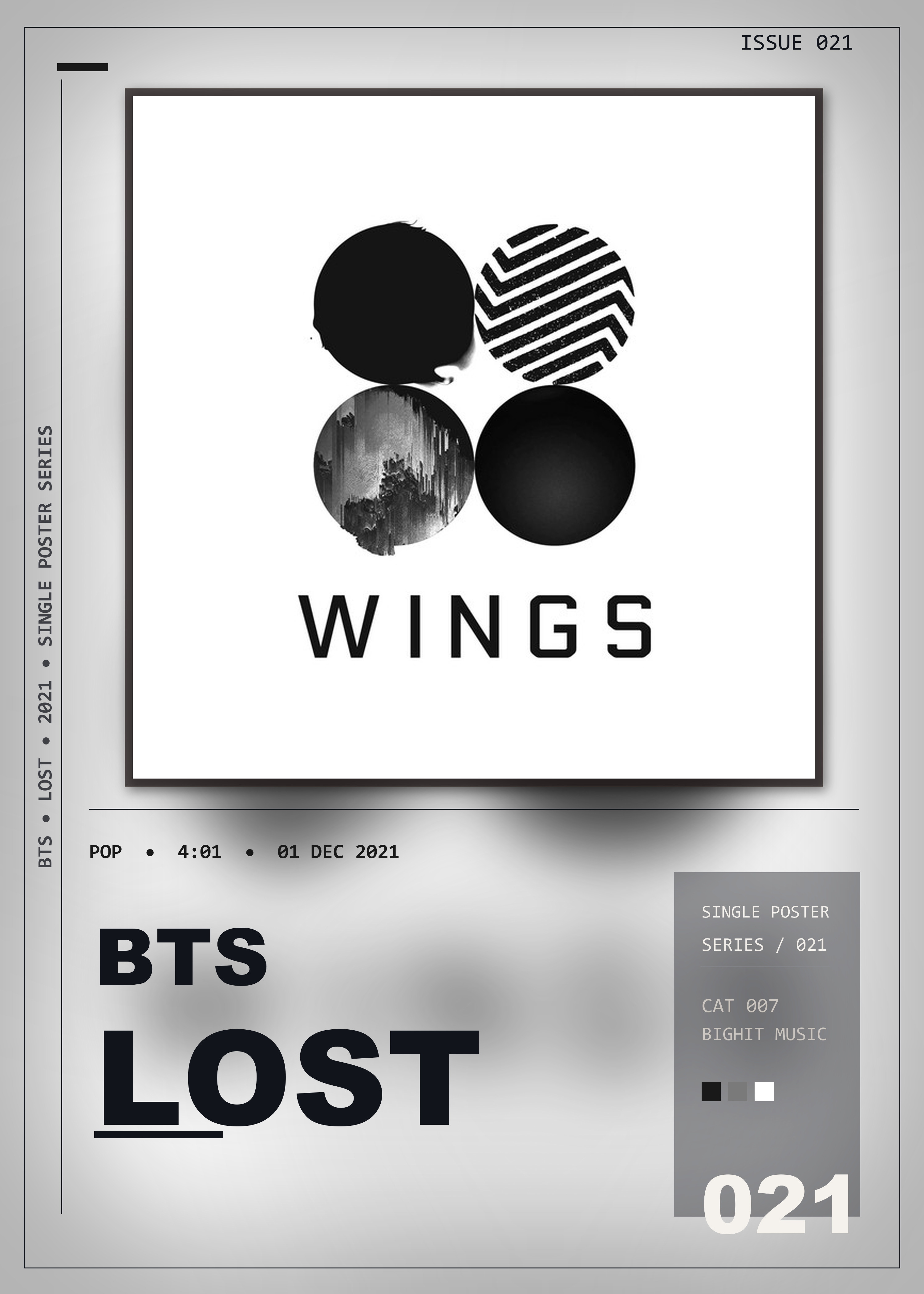 Music poster: BTS - Lost