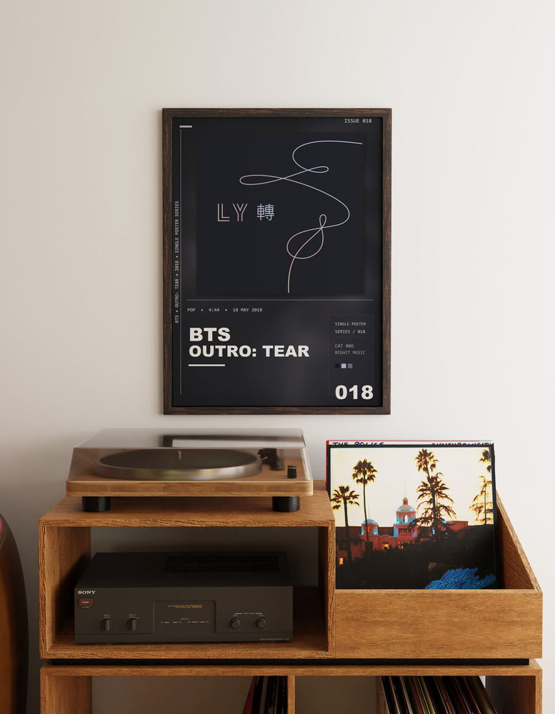 Music poster: BTS - Outro Tear