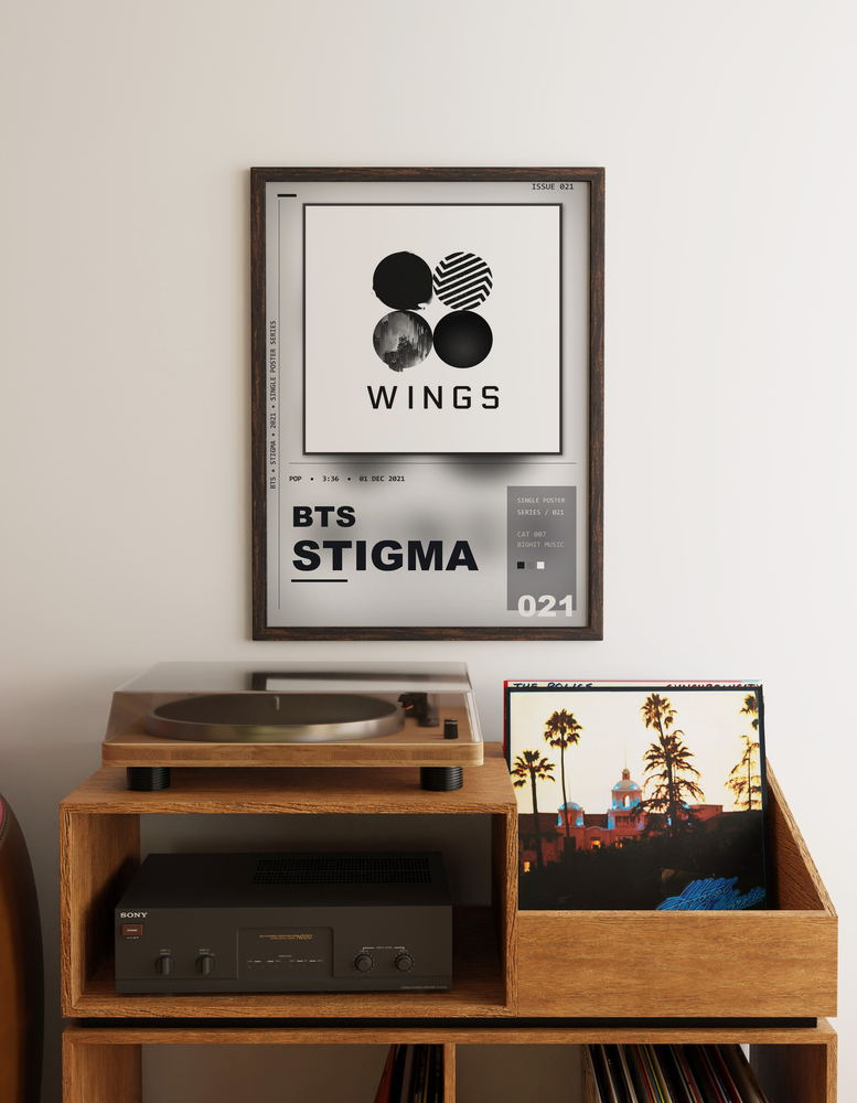 Music poster: BTS - Stigma