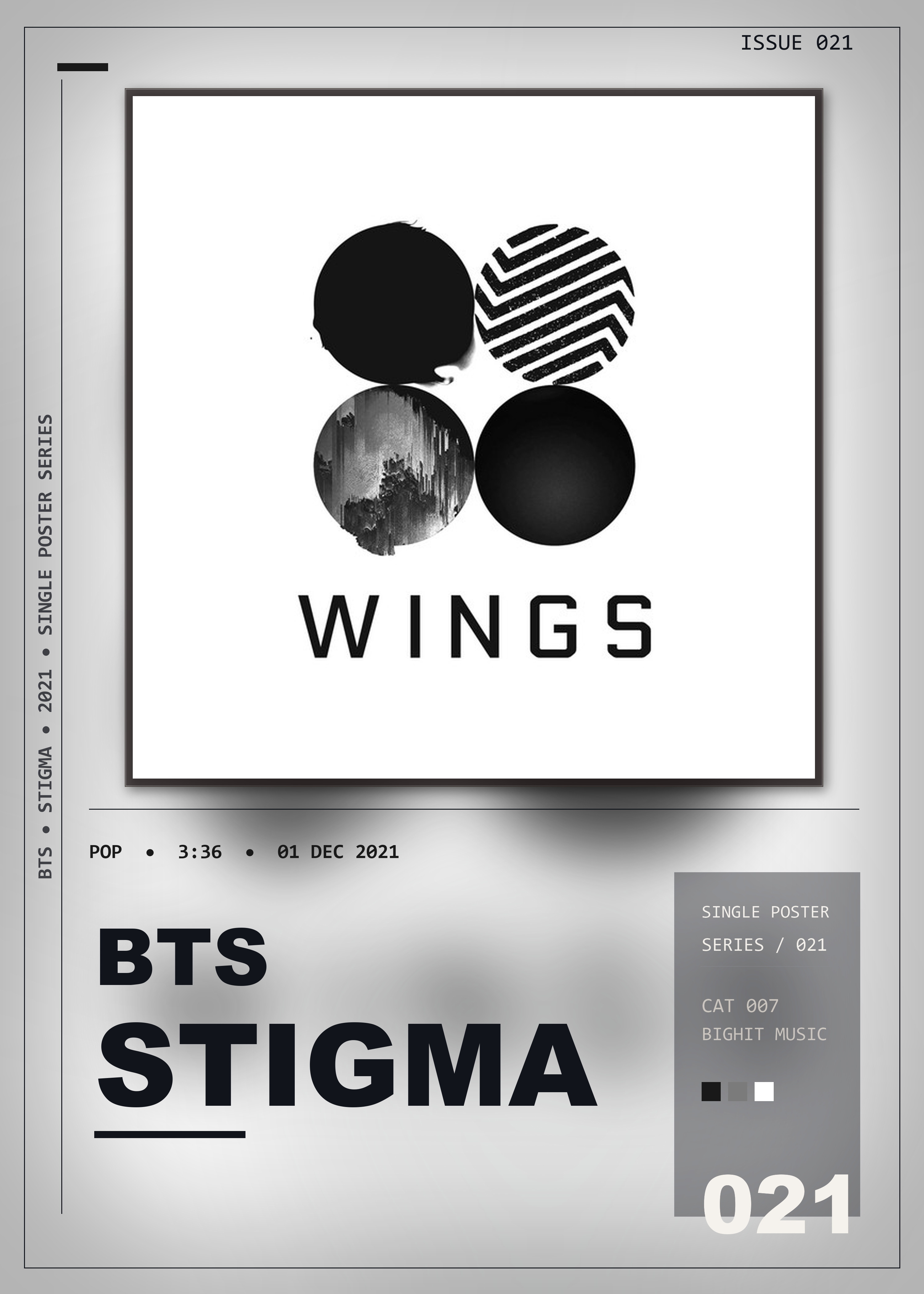 Music poster: BTS - Stigma