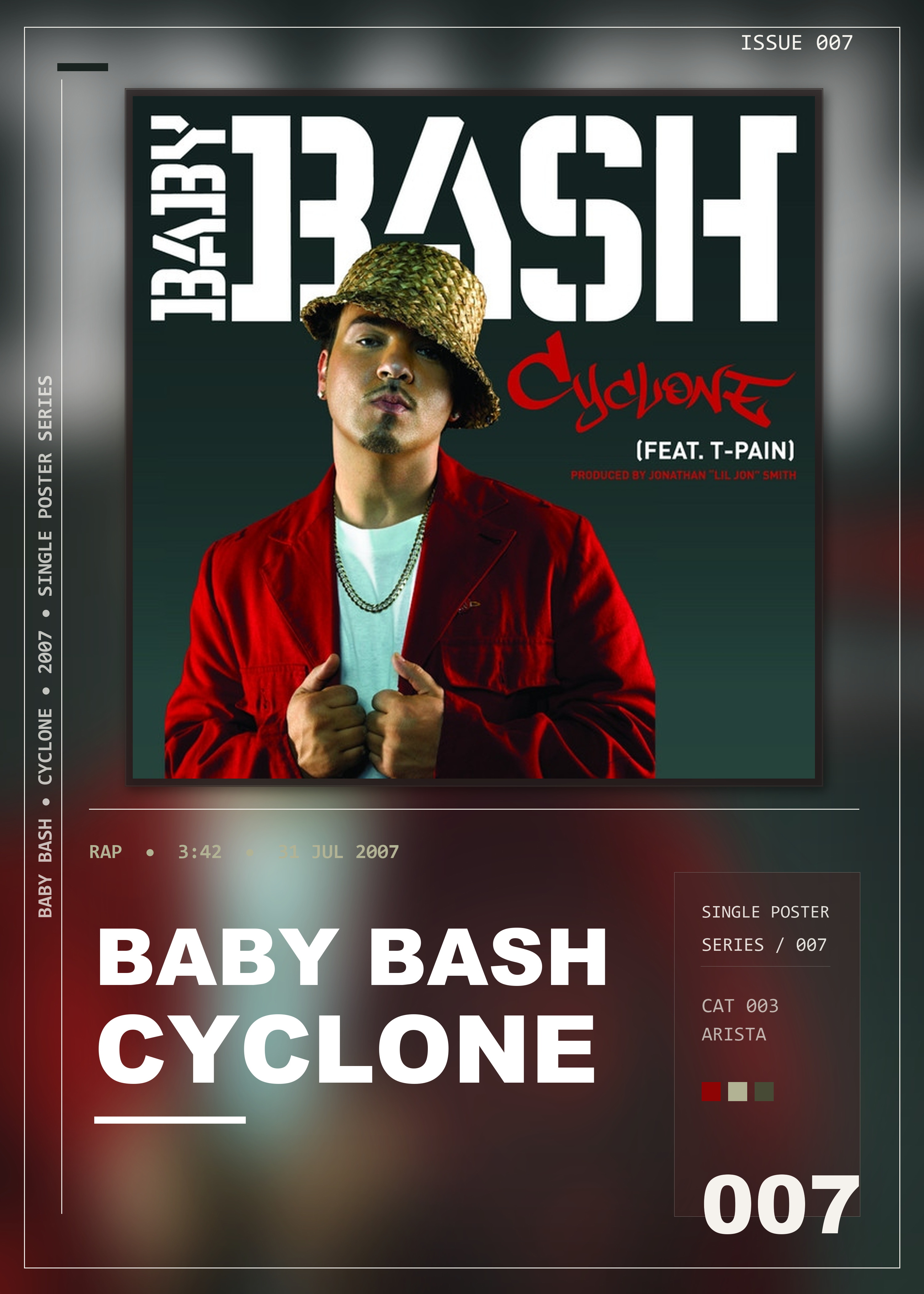 Music poster: Baby Bash - Cyclone