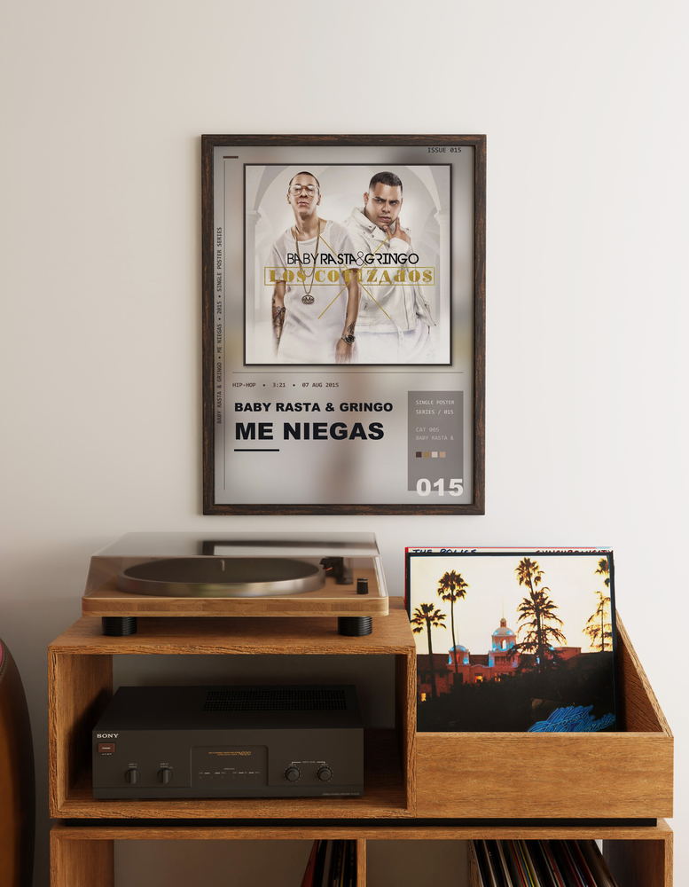 Music poster: Baby Rasta Gringo - Me Niegas