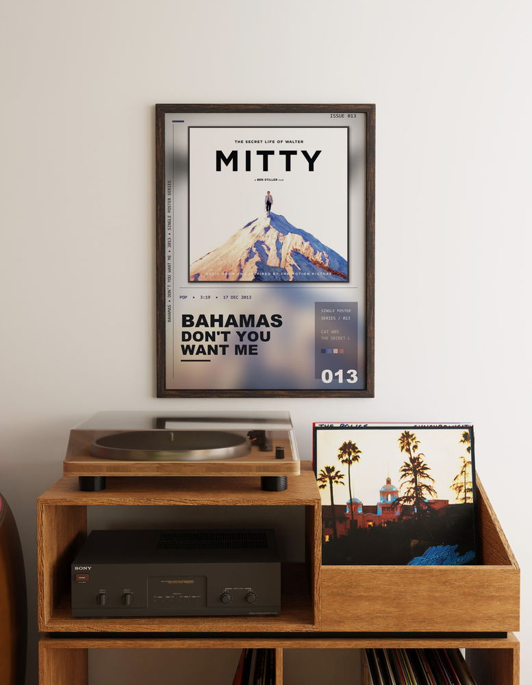 Music poster: Bahamas - Dont You Want Me
