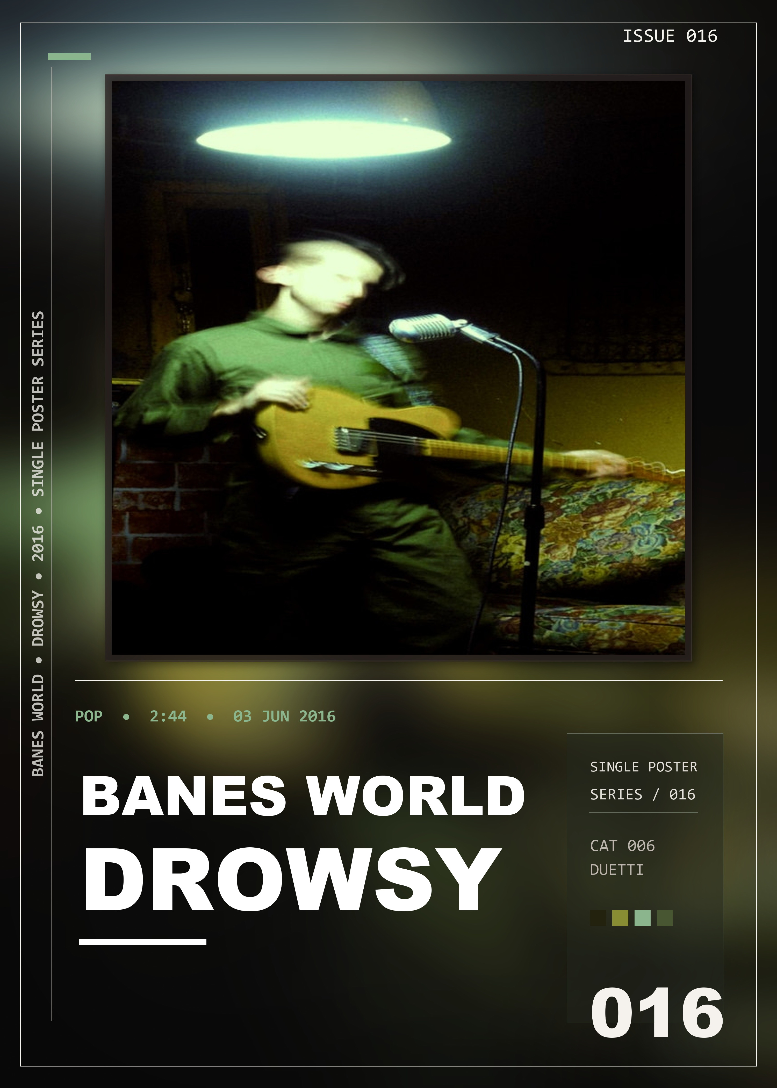 Music poster: Banes World - Drowsy