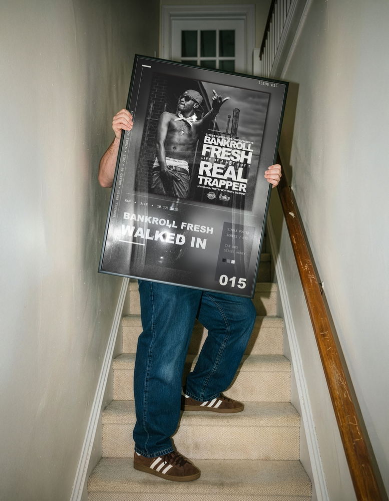 Music poster: Bankroll Fresh - Walked In