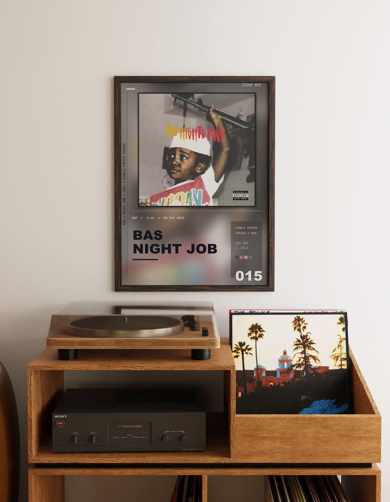 Music poster: Bas - Night Job