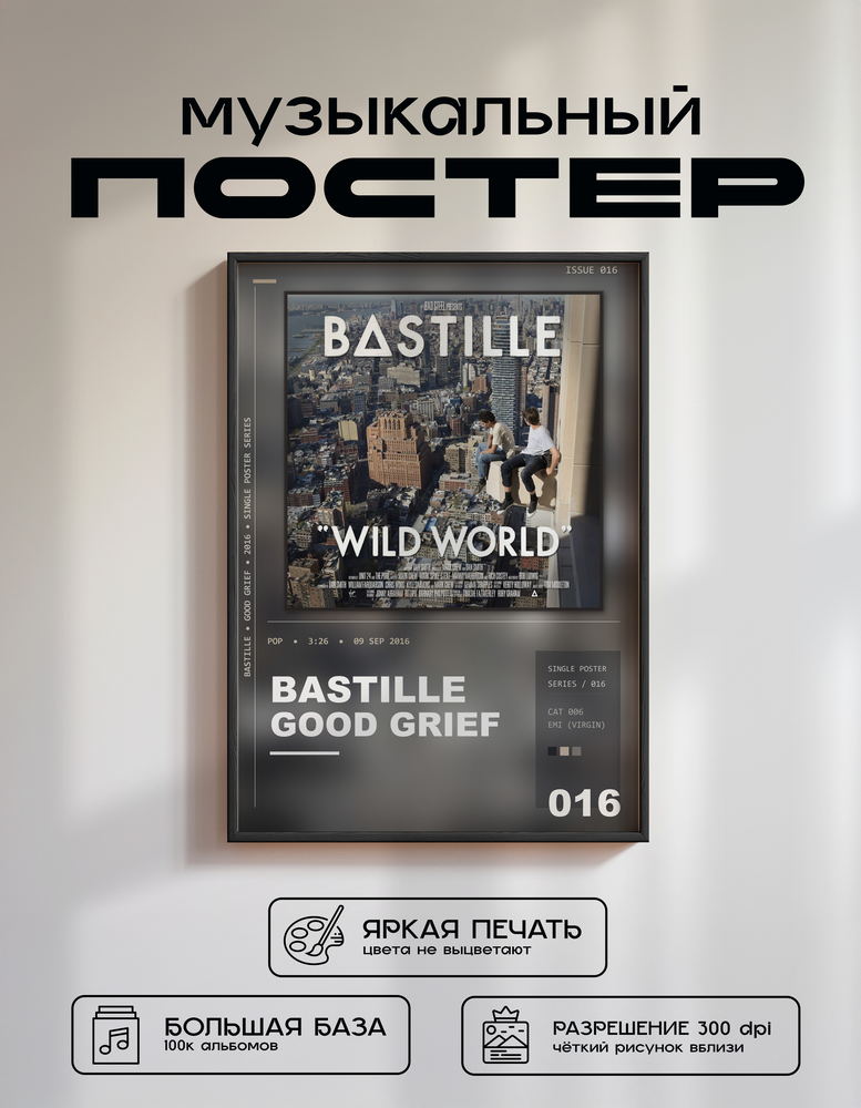 Music poster: Bastille - Good Grief