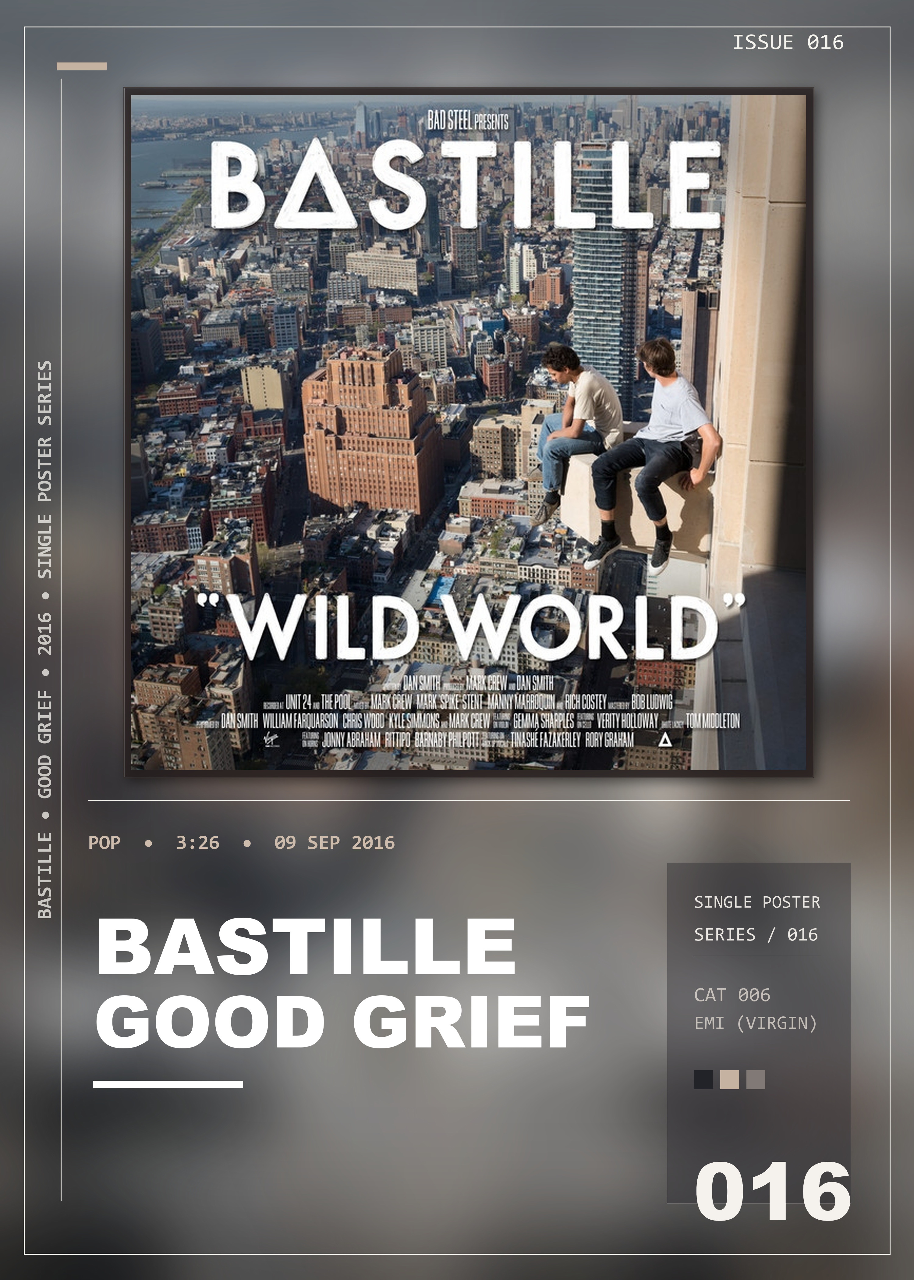 Music poster: Bastille - Good Grief