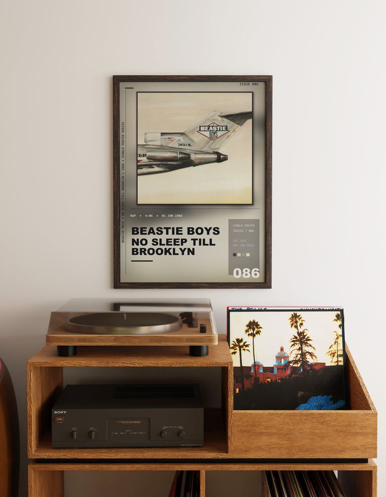 Music poster: Beastie Boys - No Sleep Till Brooklyn