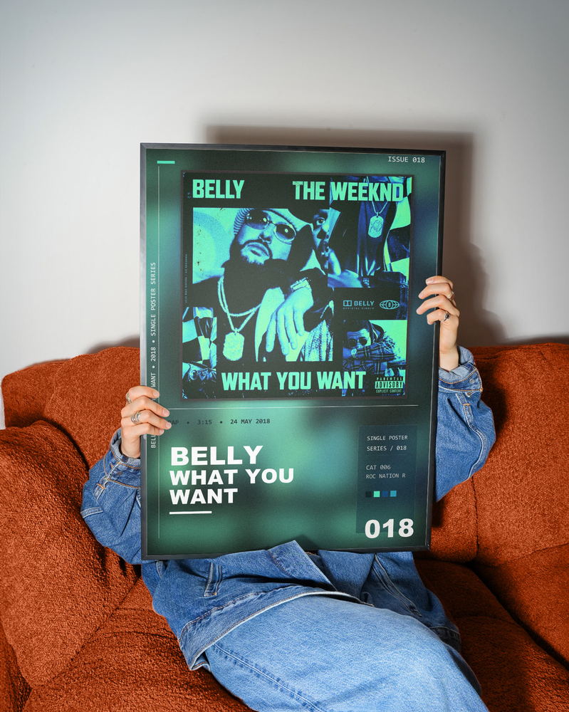 Music poster: Belly - What You Want