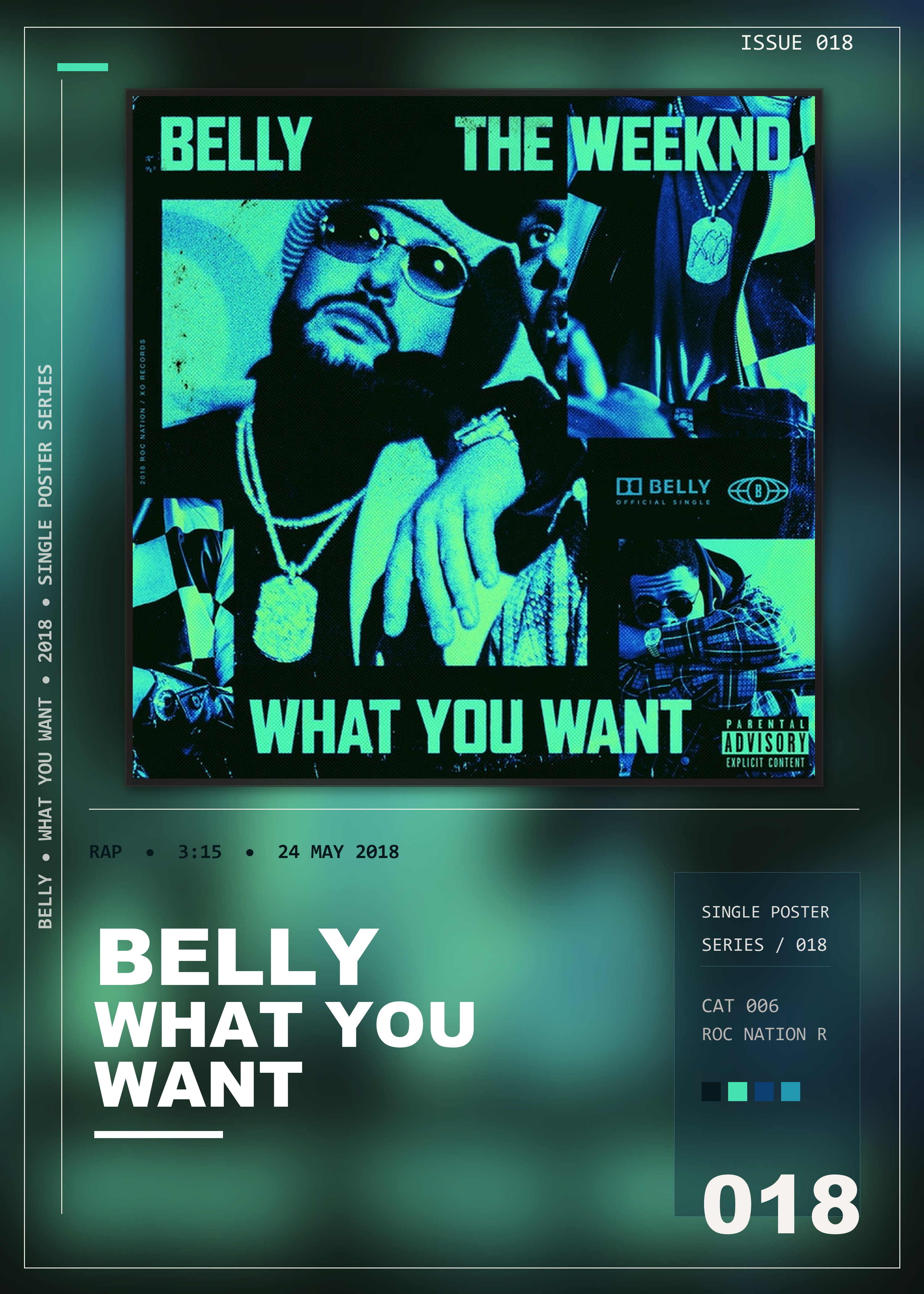 Music poster: Belly - What You Want