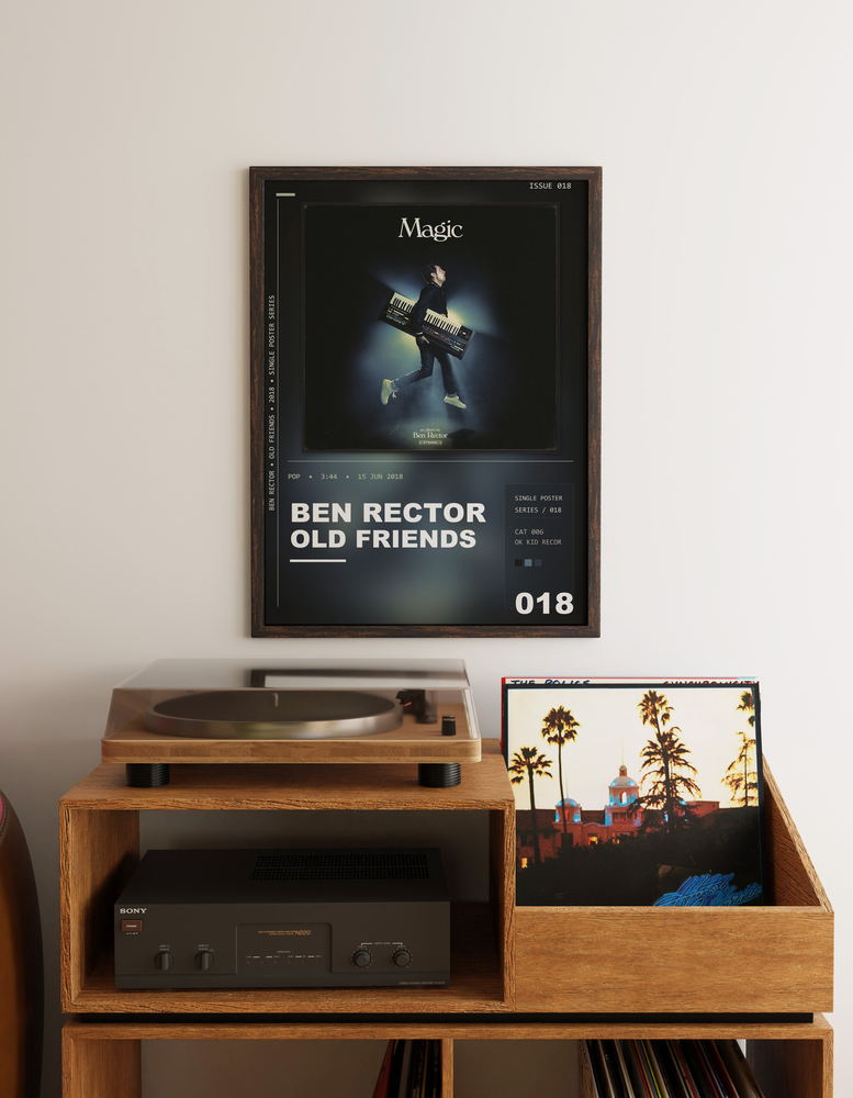 Music poster: Ben Rector - Old Friends