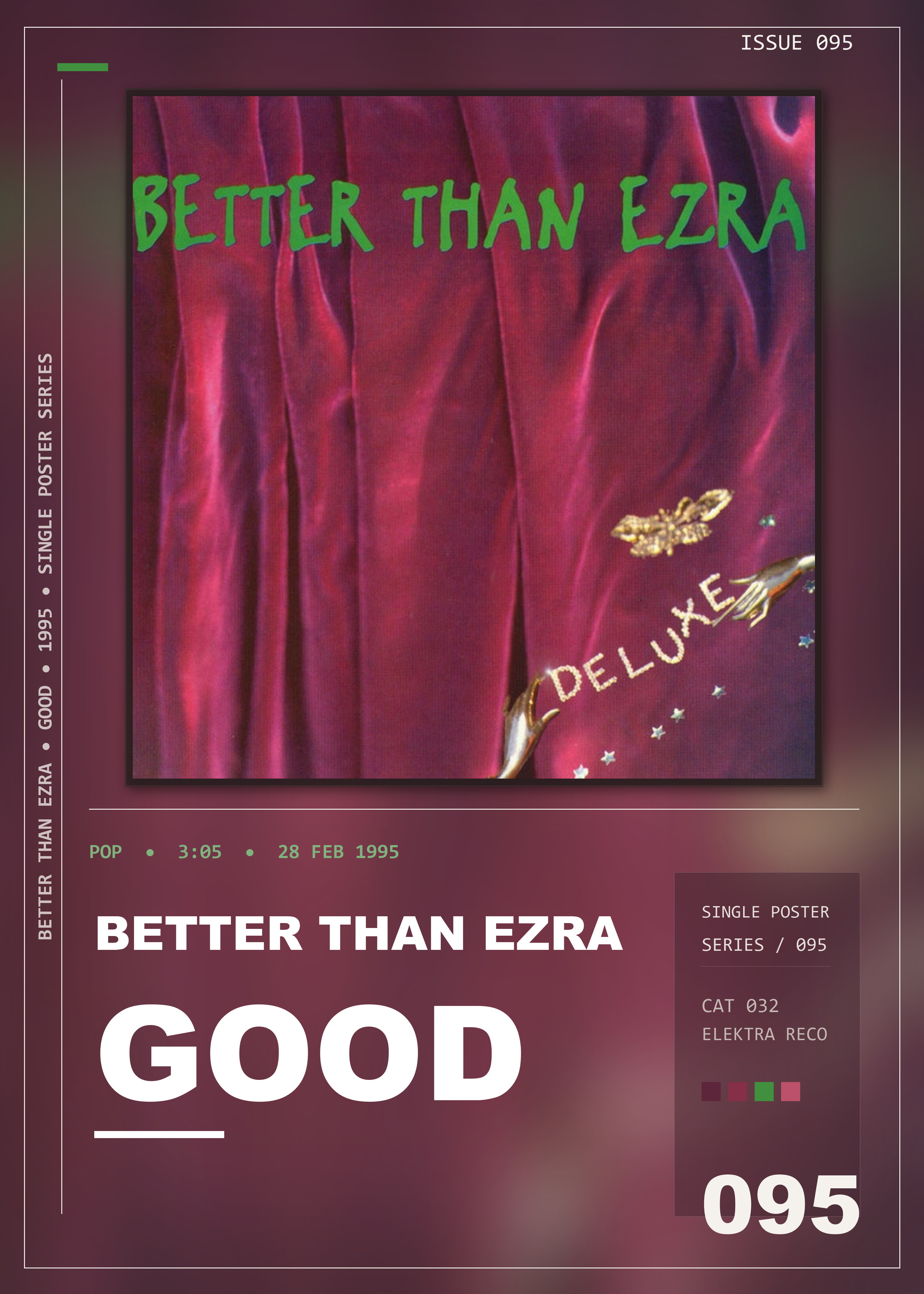 Music poster: Better Than Ezra - Good