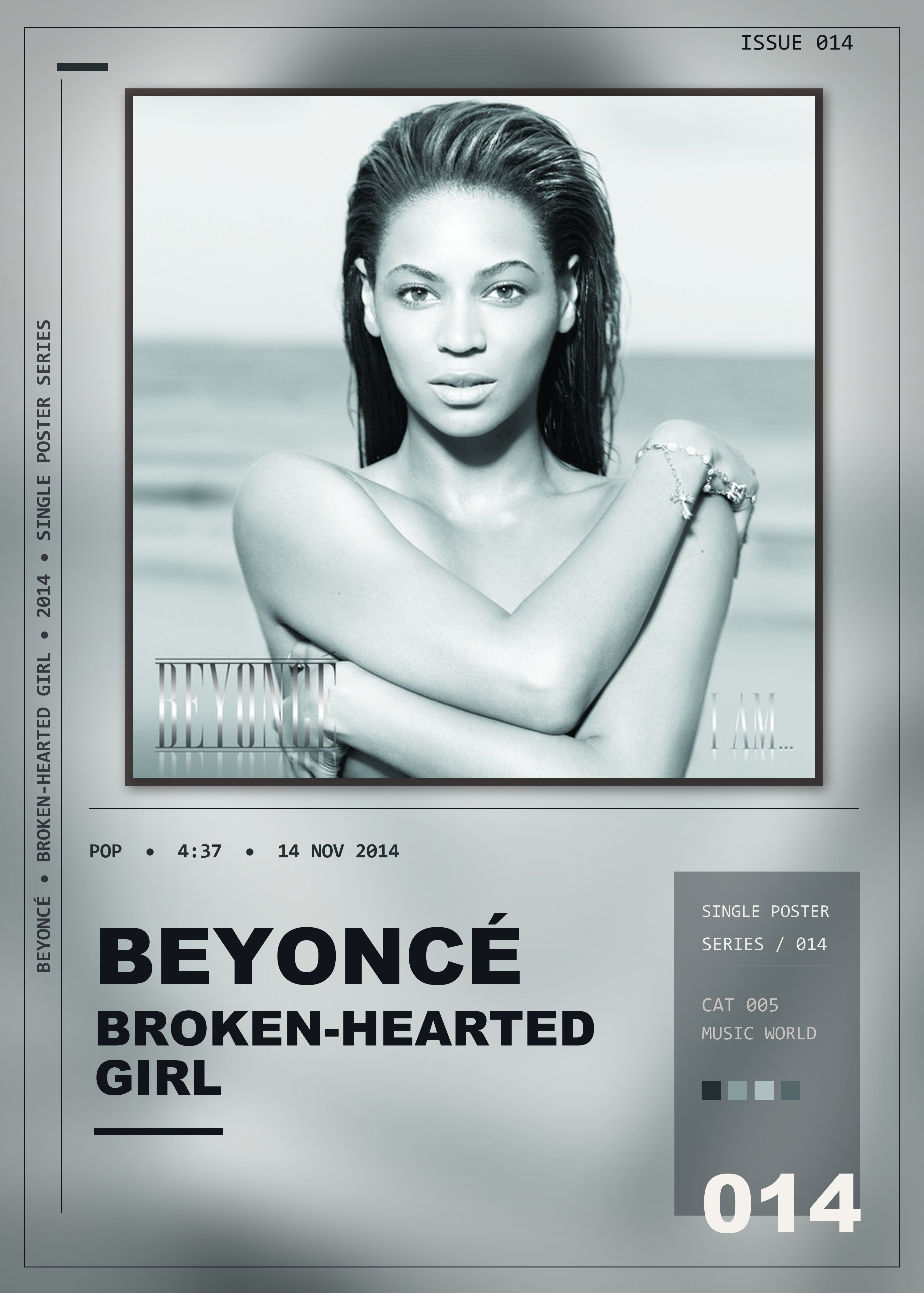 Music poster: Beyoncé - Broken-Hearted Girl