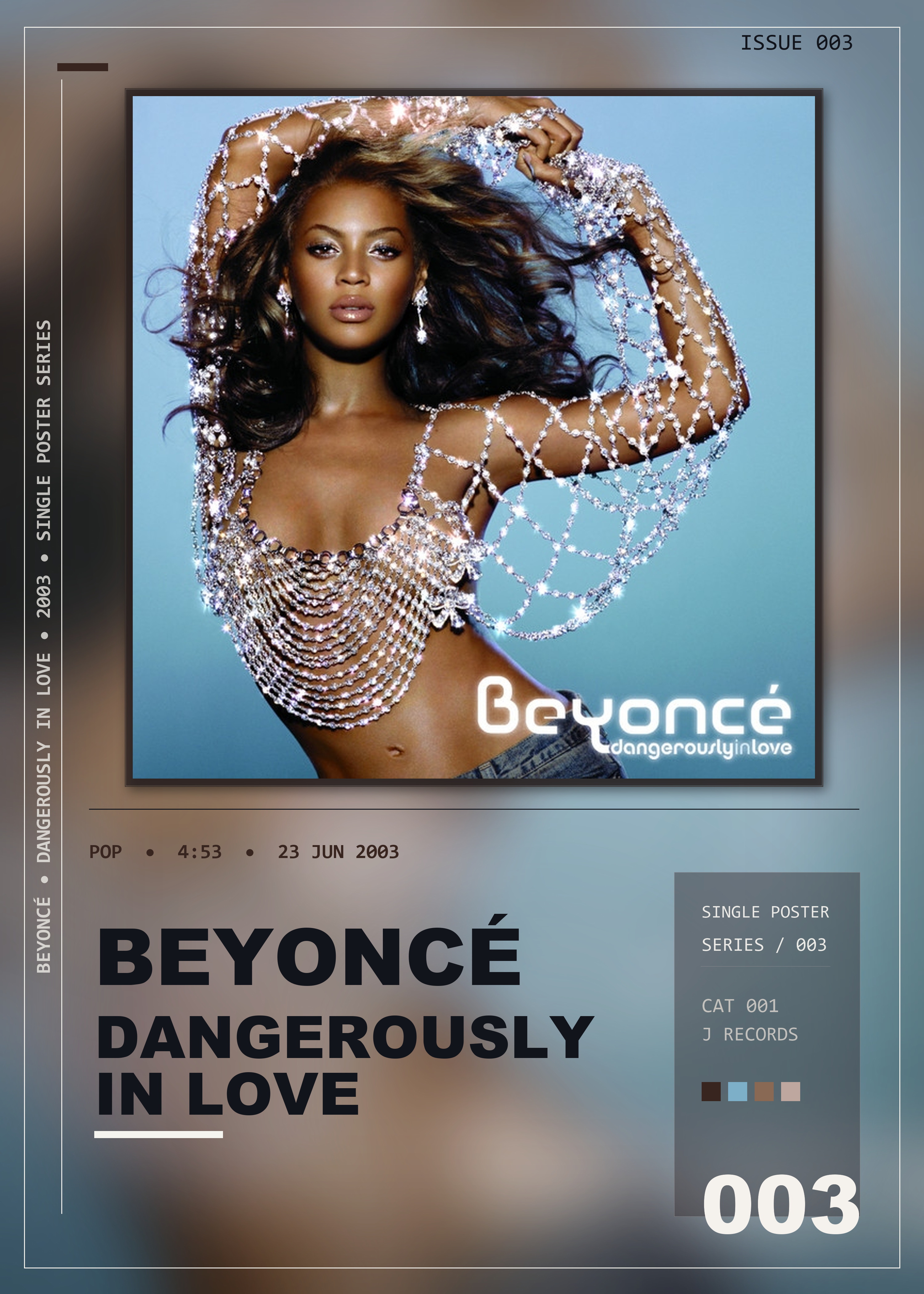 Music poster: Beyoncé - Dangerously In Love