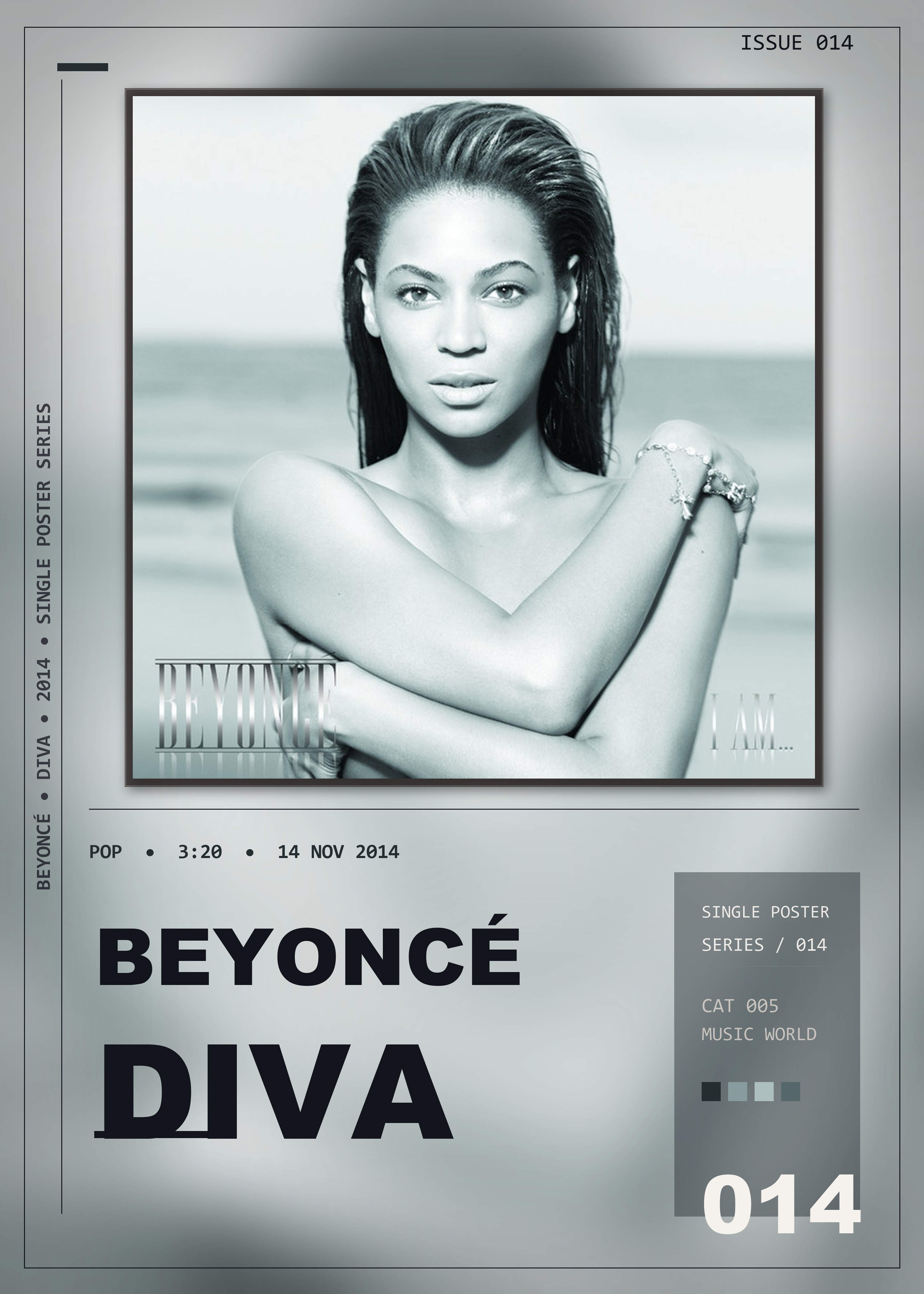 Music poster: Beyoncé - Diva