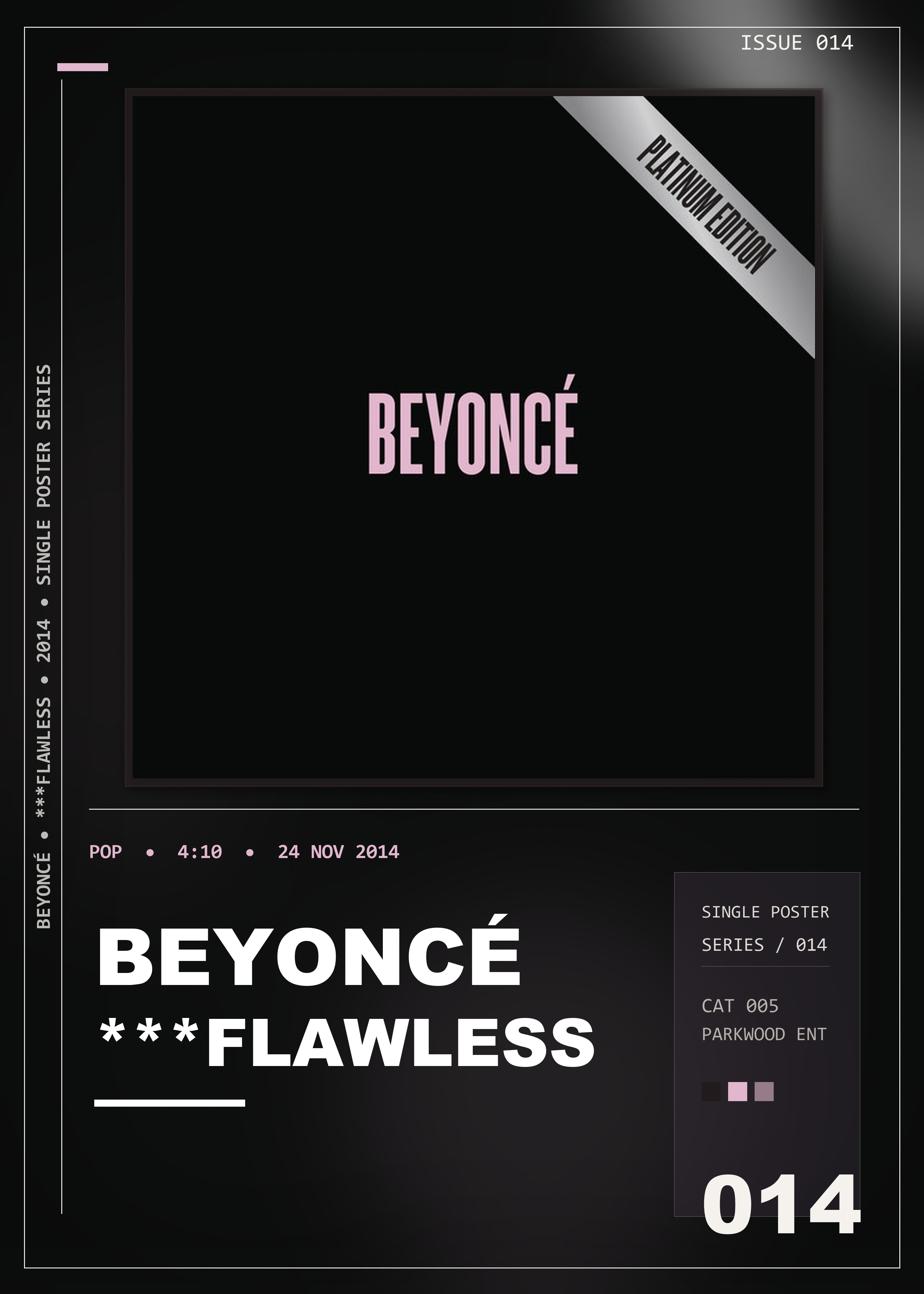 Music poster: Beyoncé - Flawless
