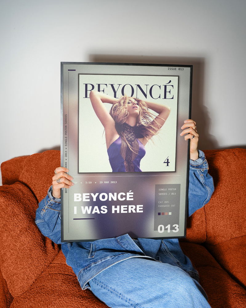 Music poster: Beyoncé - I Was Here