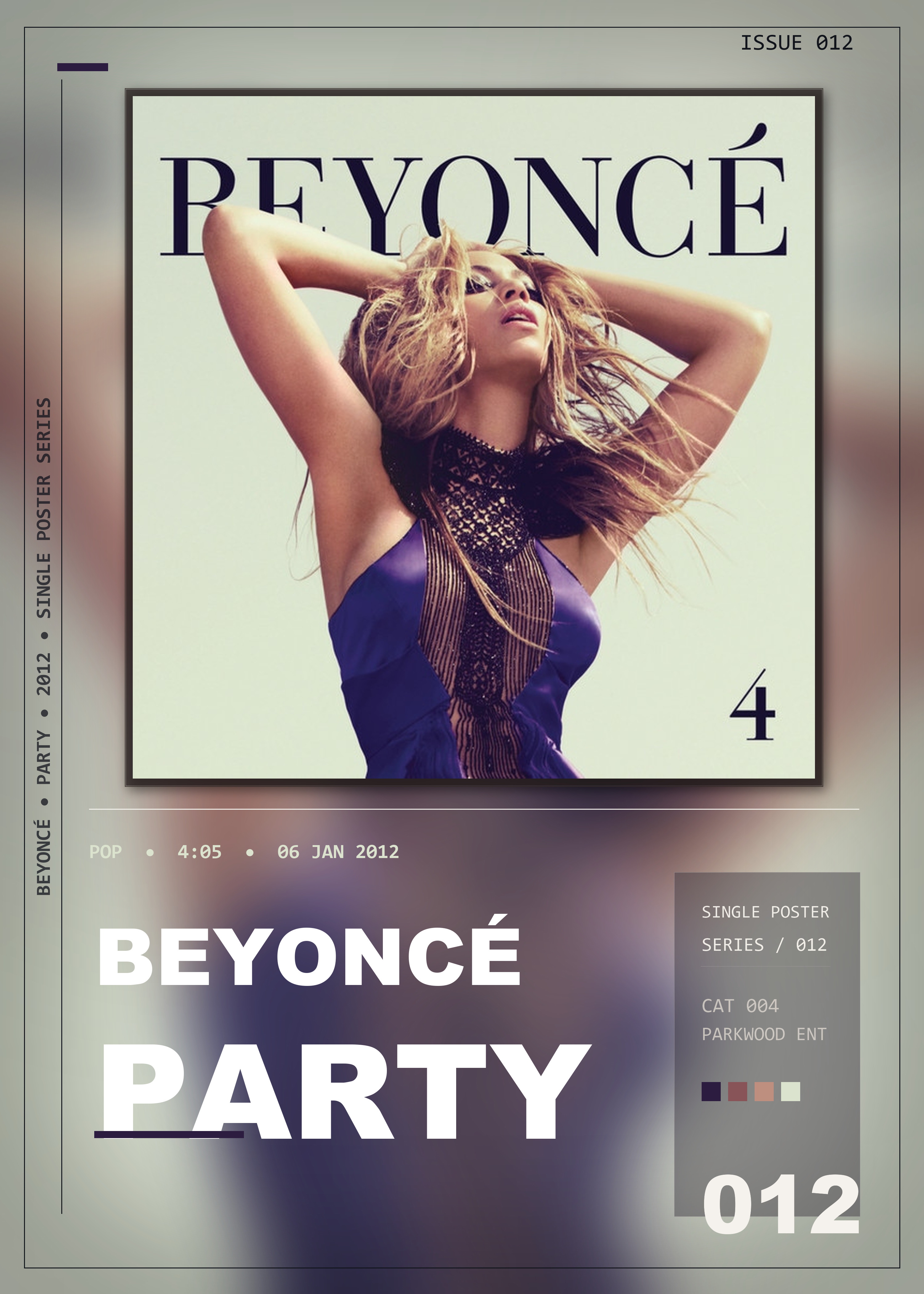Music poster: Beyoncé - Party