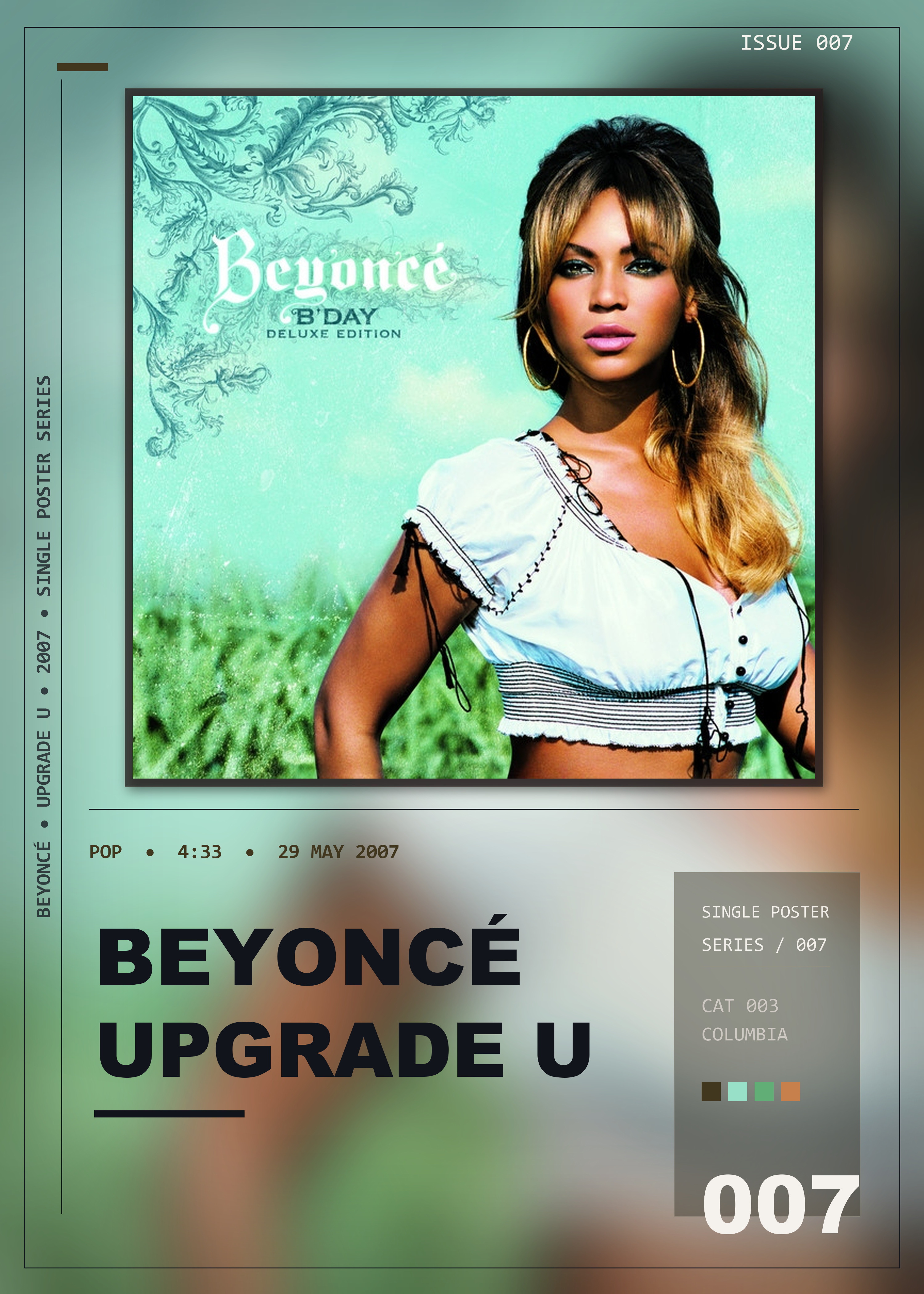Music poster: Beyoncé - Upgrade U
