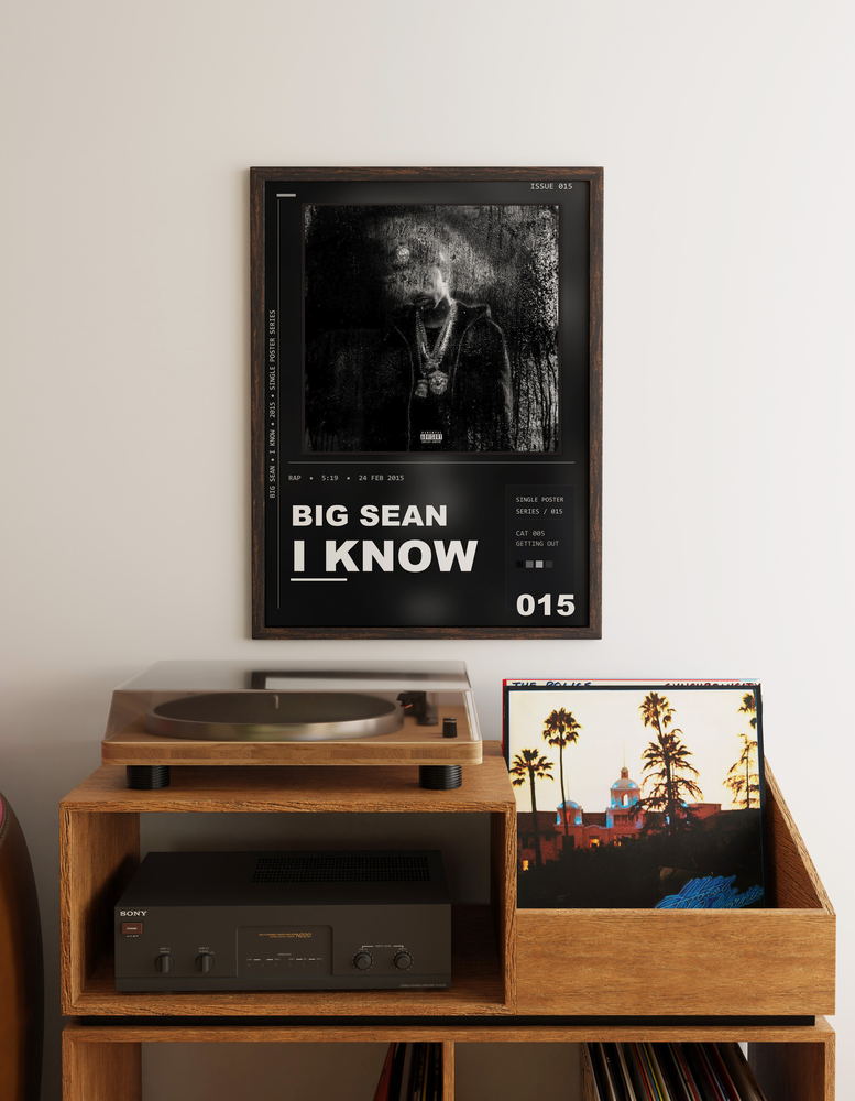 Music poster: Big Sean - I Know