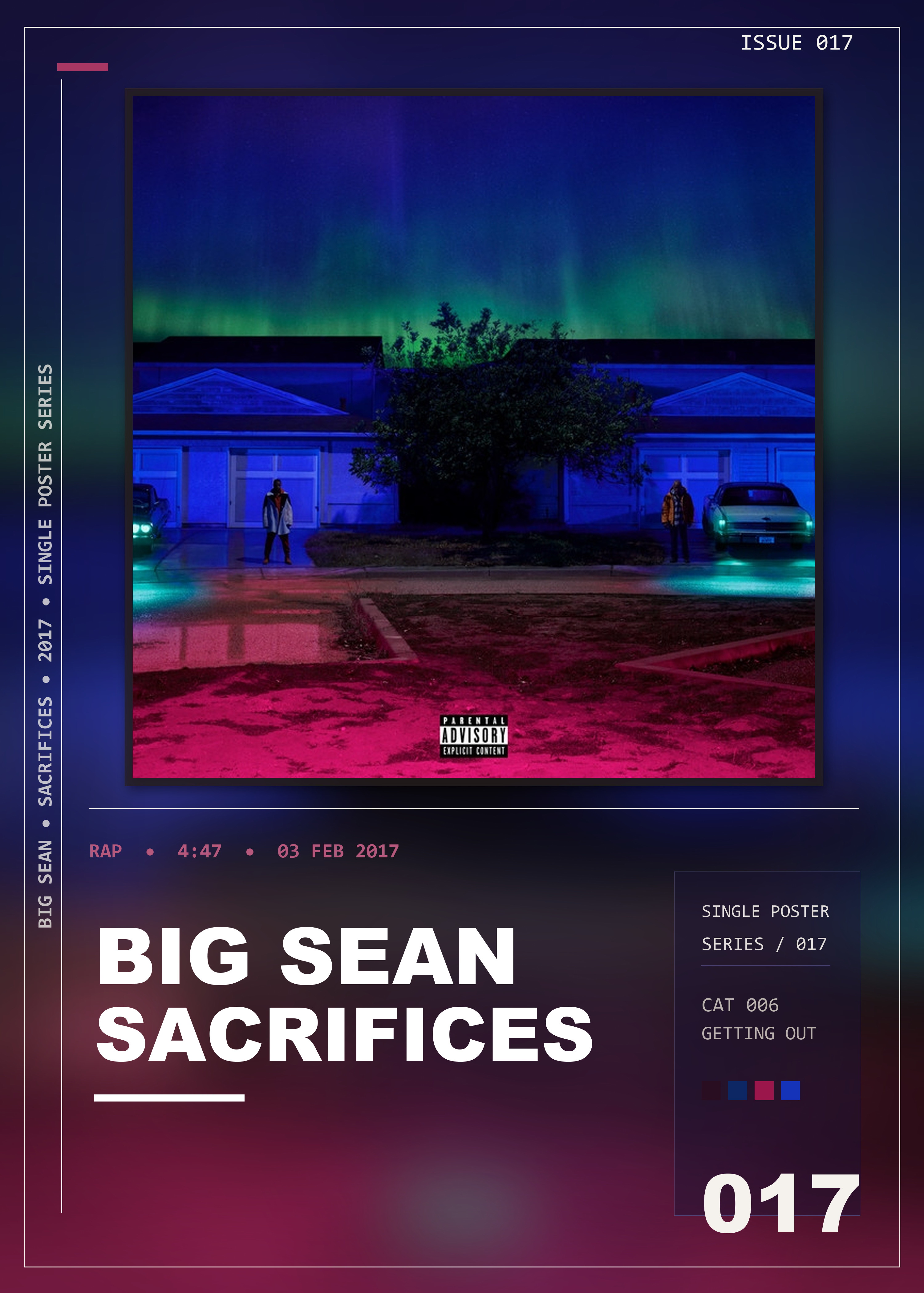 Music poster: Big Sean - Sacrifices
