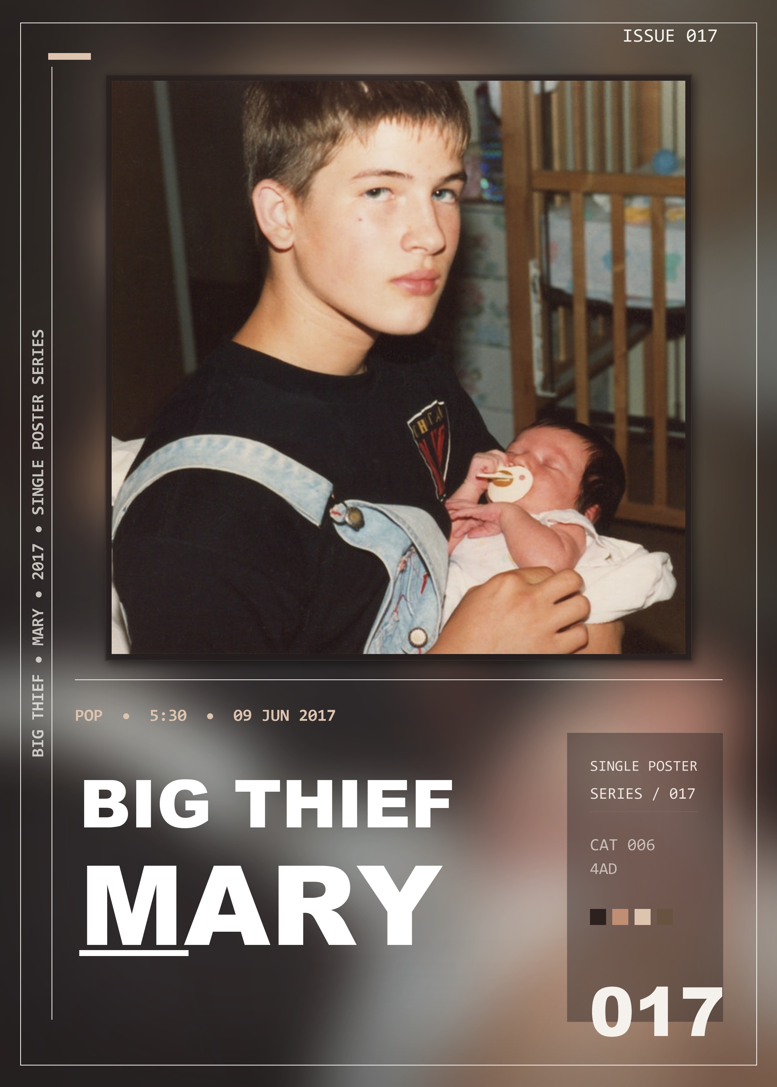 Music poster: Big Thief - Mary