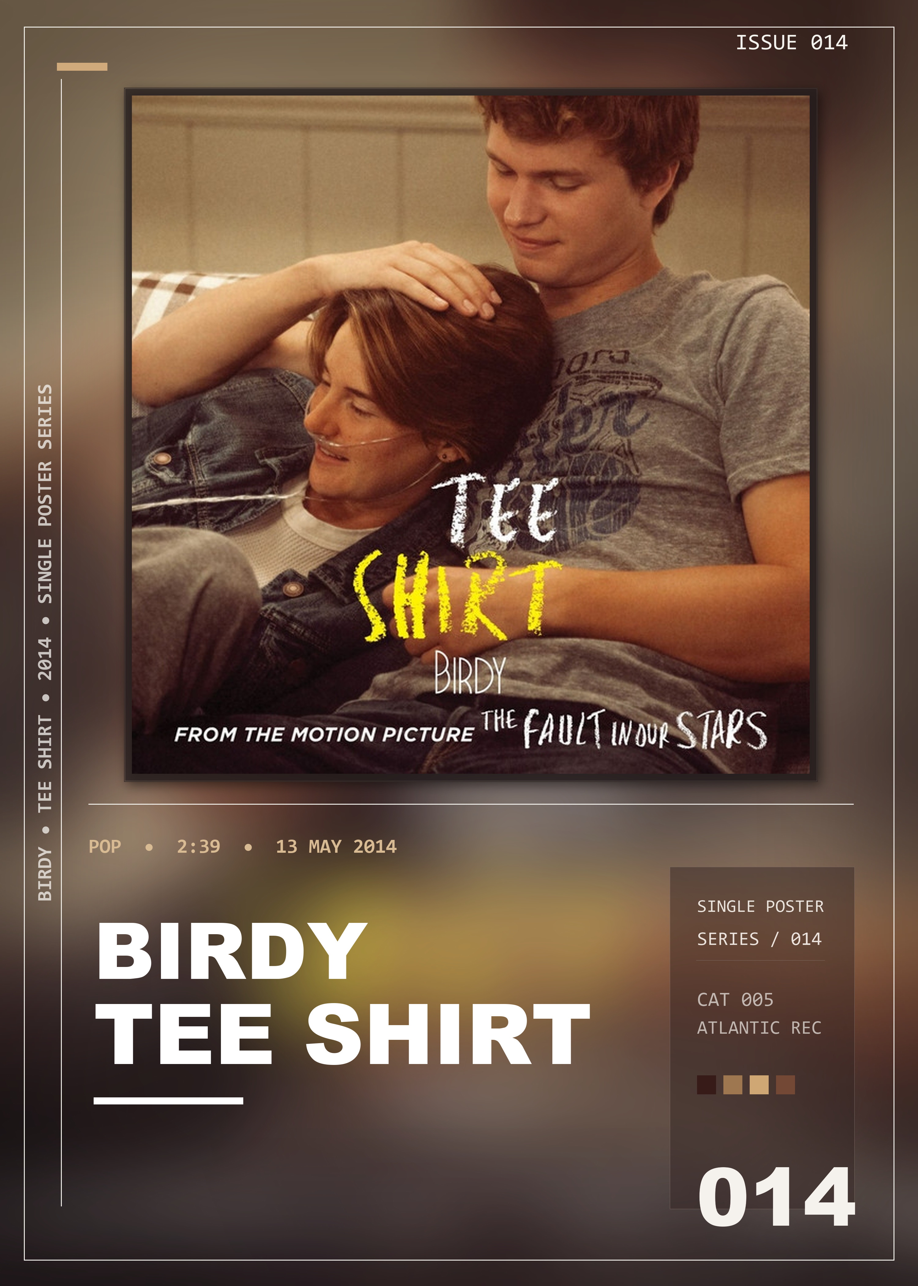 Music poster: Birdy - Tee Shirt