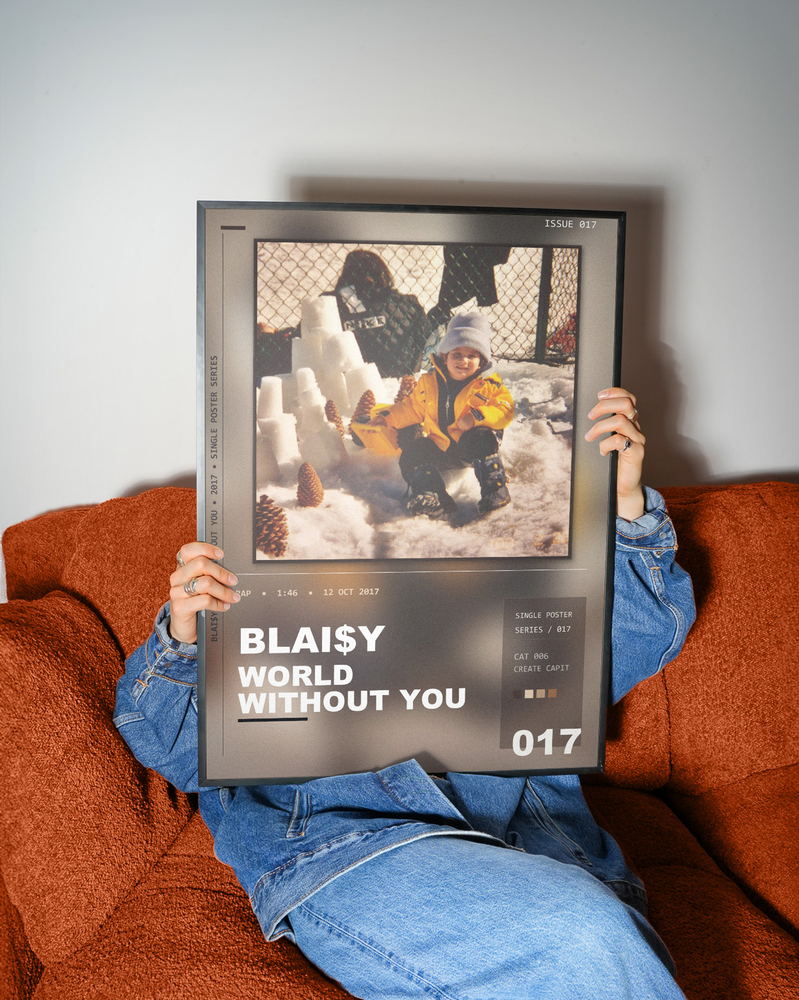 Music poster: Blaiy - World Without You