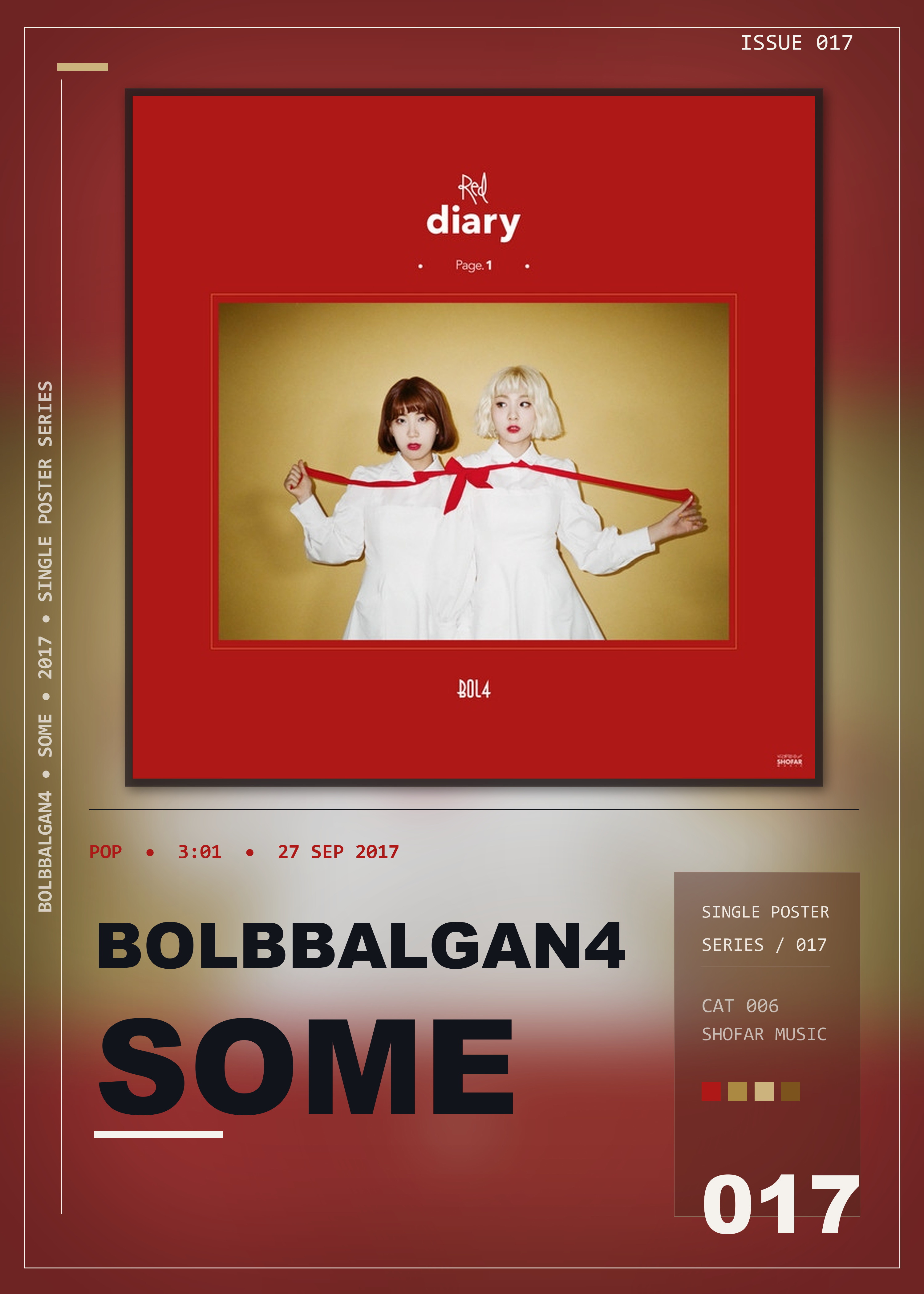 Music poster: Bolbbalgan4 - Some