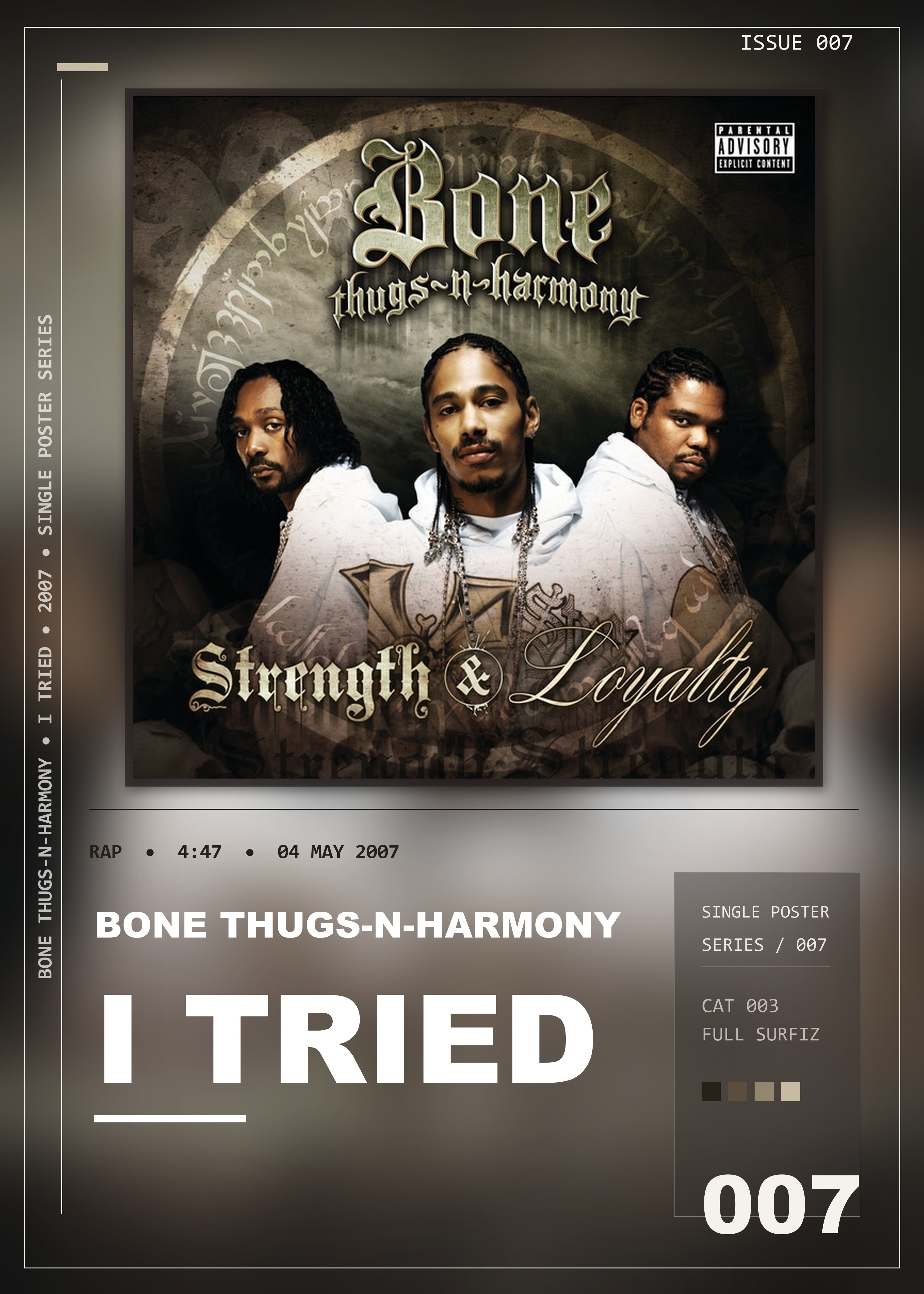 Music poster: Bone Thugs-N-Harmony - I Tried