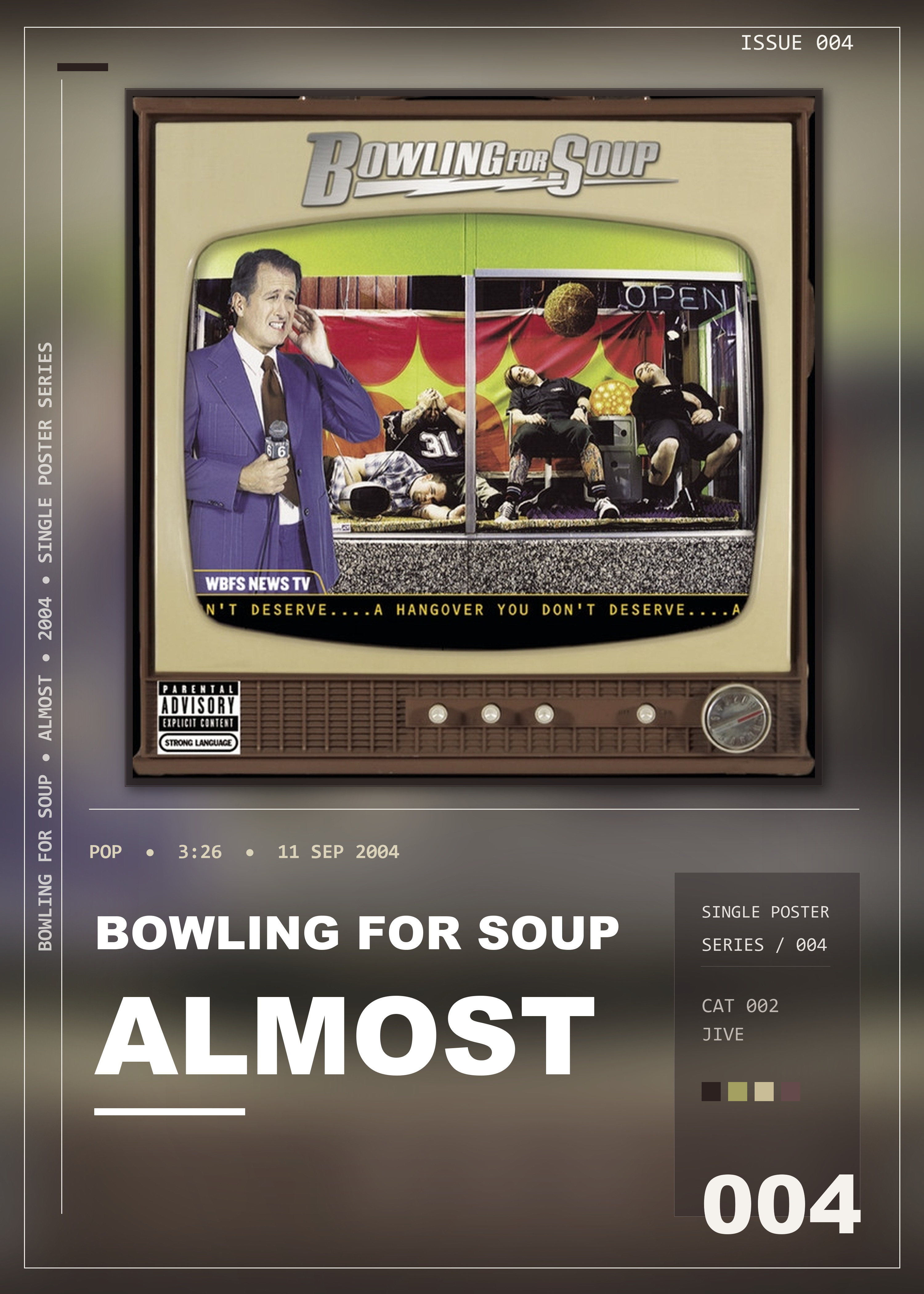 Music poster: Bowling For Soup - Almost
