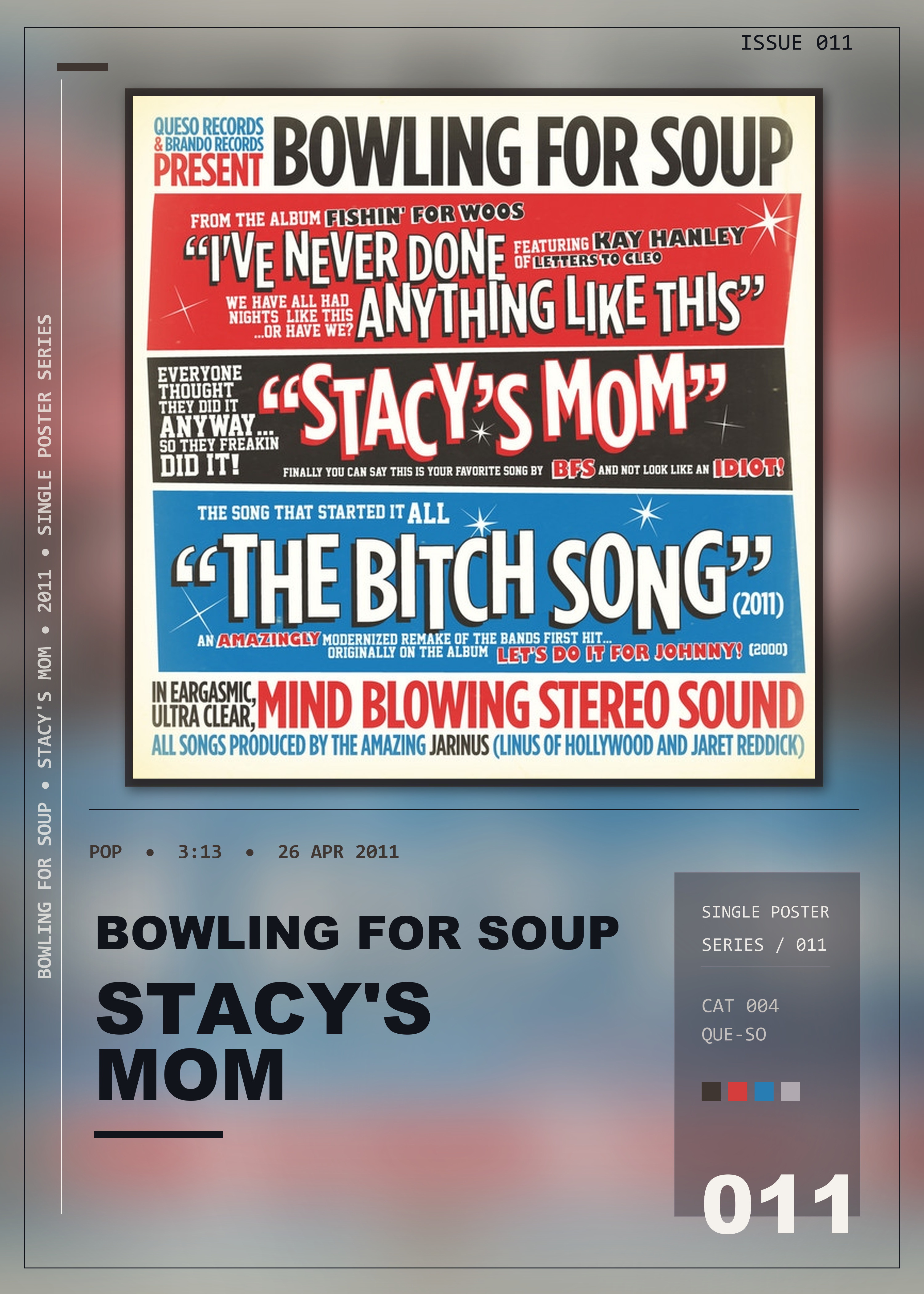 Music poster: Bowling For Soup - Stacys Mom