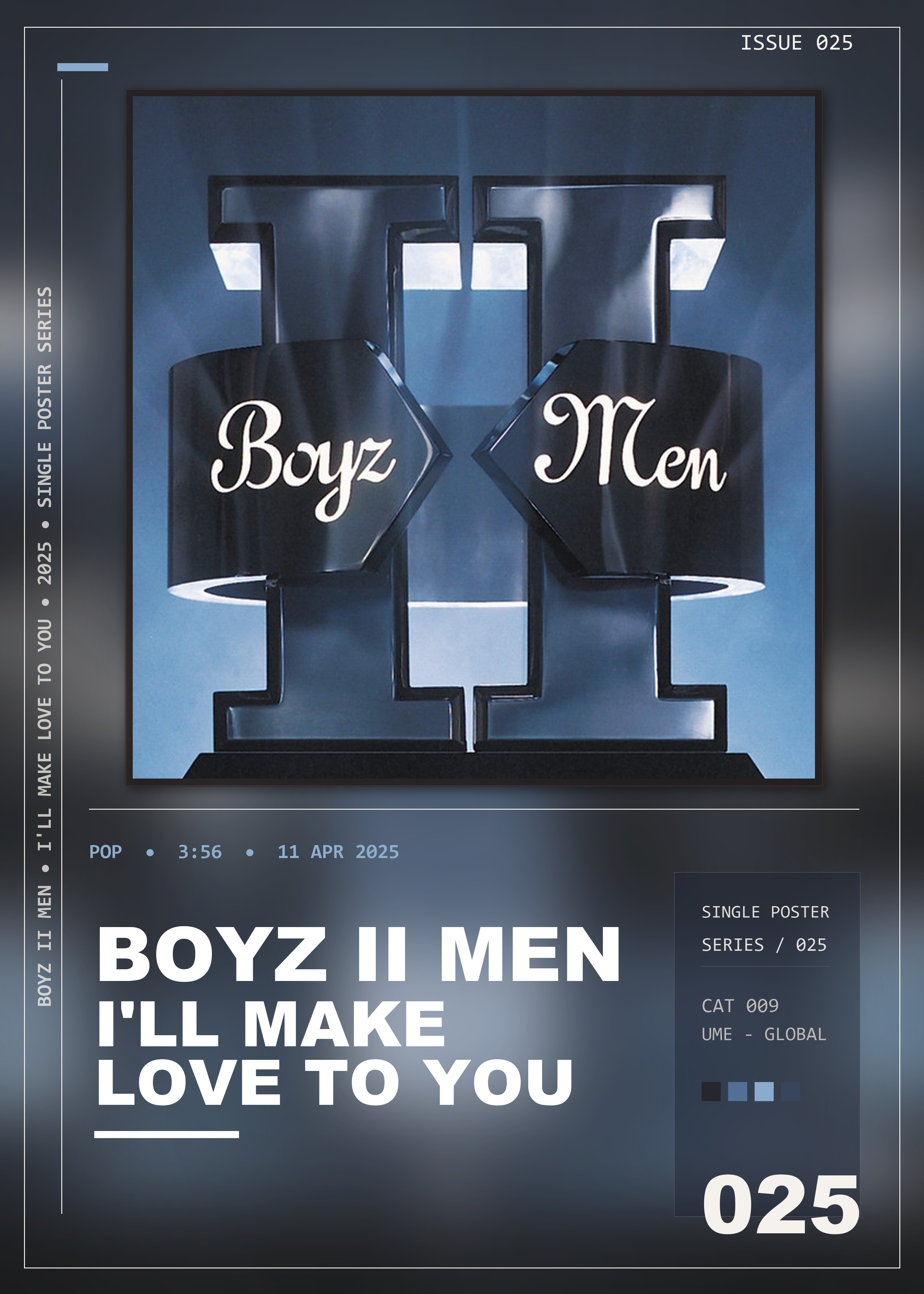 Music poster: Boyz II Men - Ill Make Love To You