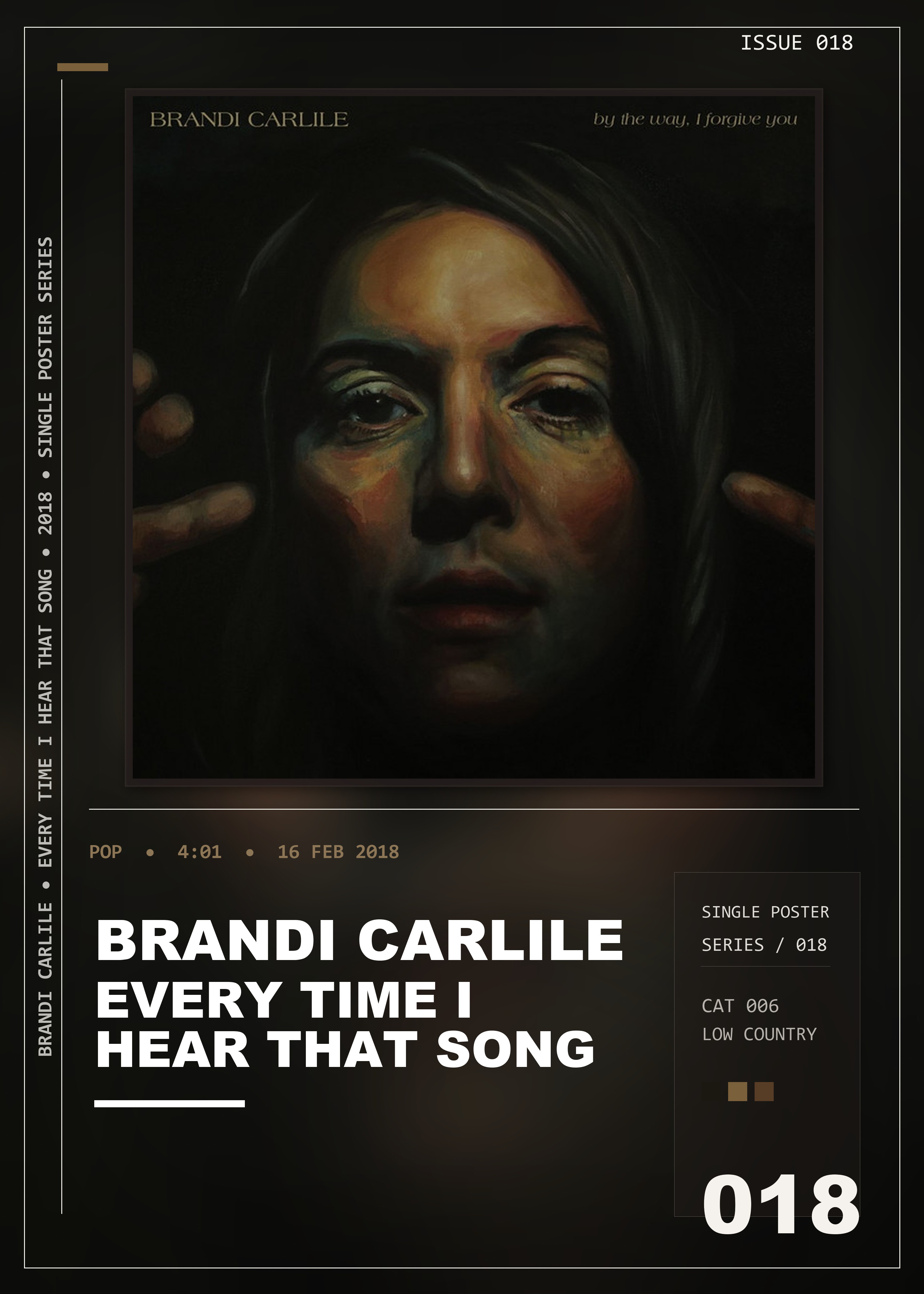 Music poster: Brandi Carlile - Every Time I Hear That Song