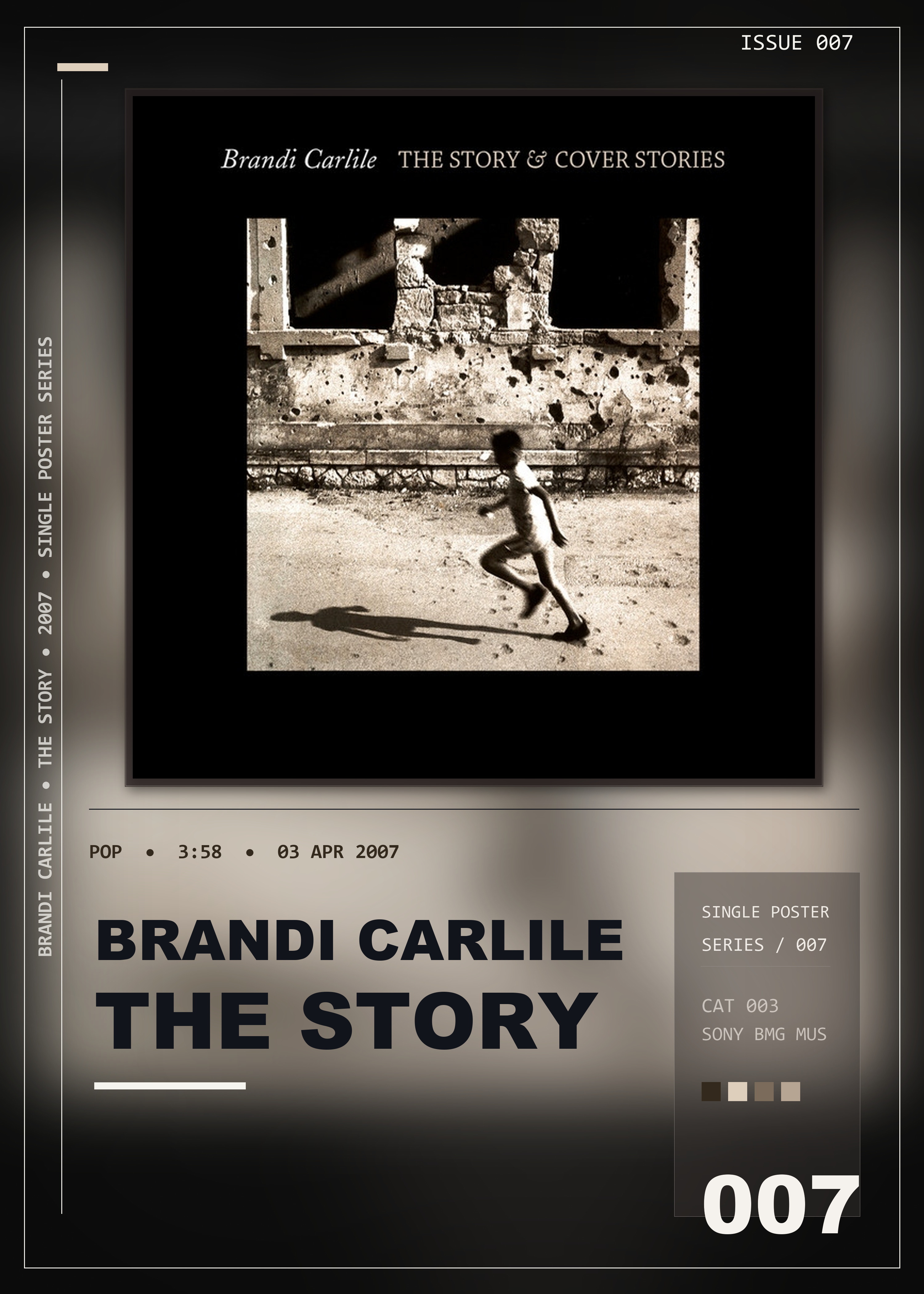 Music poster: Brandi Carlile - The Story