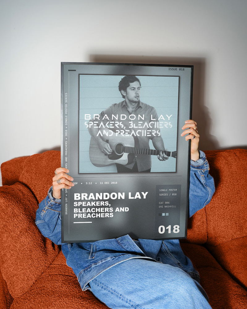 Music poster: Brandon Lay - Speakers Bleachers And Preachers