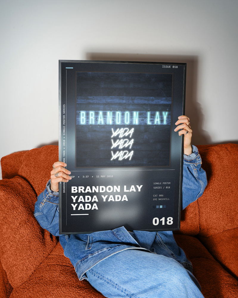 Music poster: Brandon Lay - Yada Yada Yada