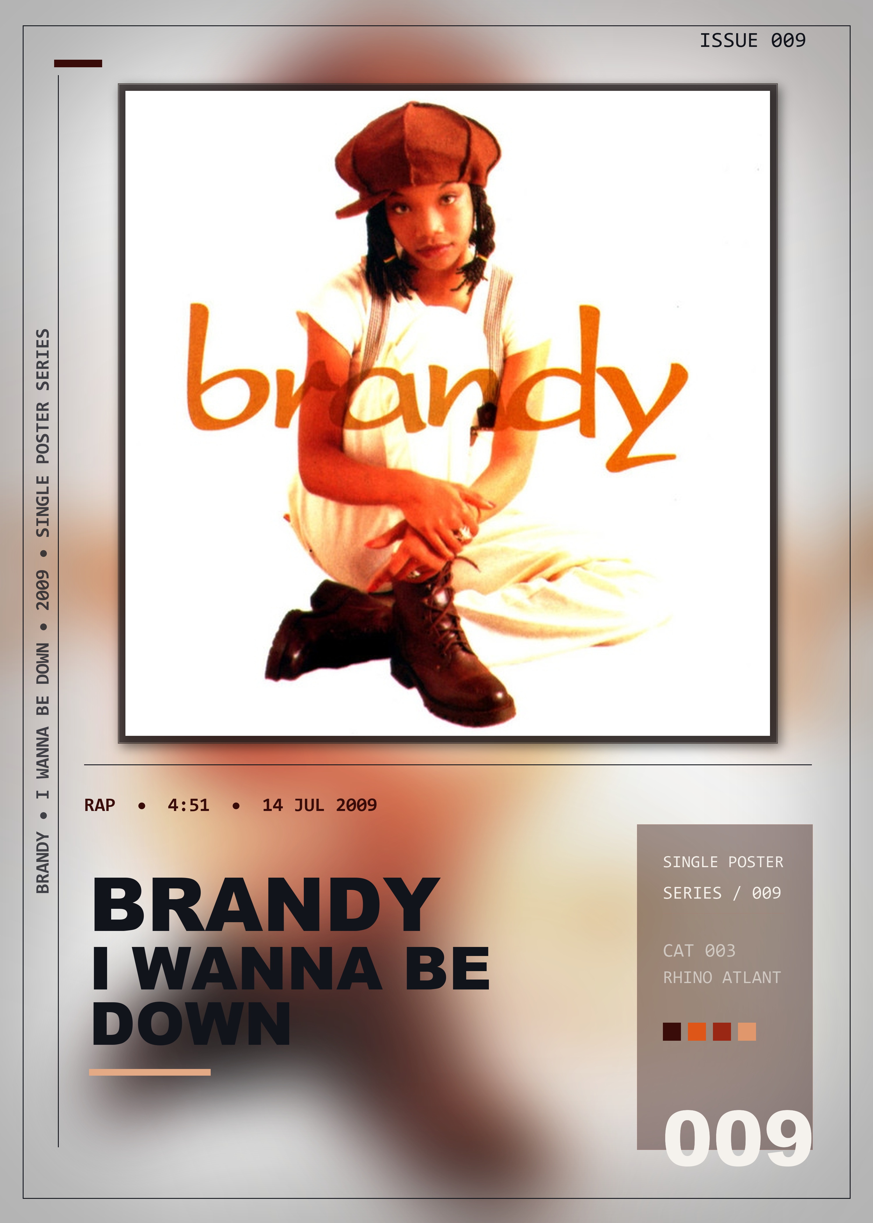 Music poster: Brandy - I Wanna Be Down