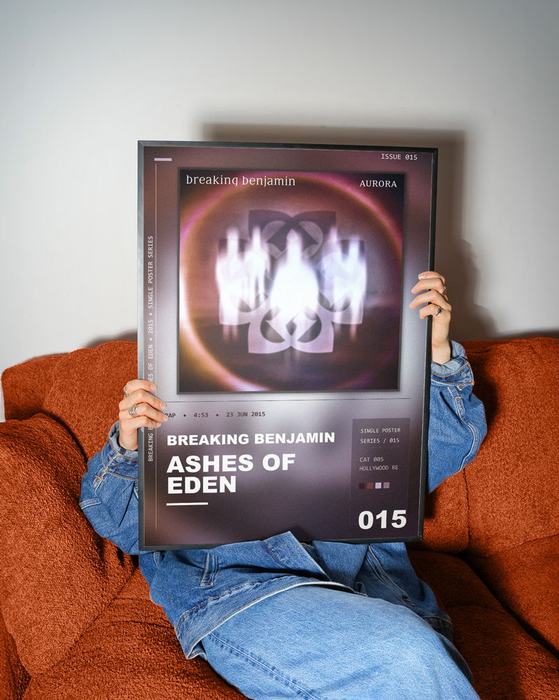 Music poster: Breaking Benjamin - Ashes of Eden