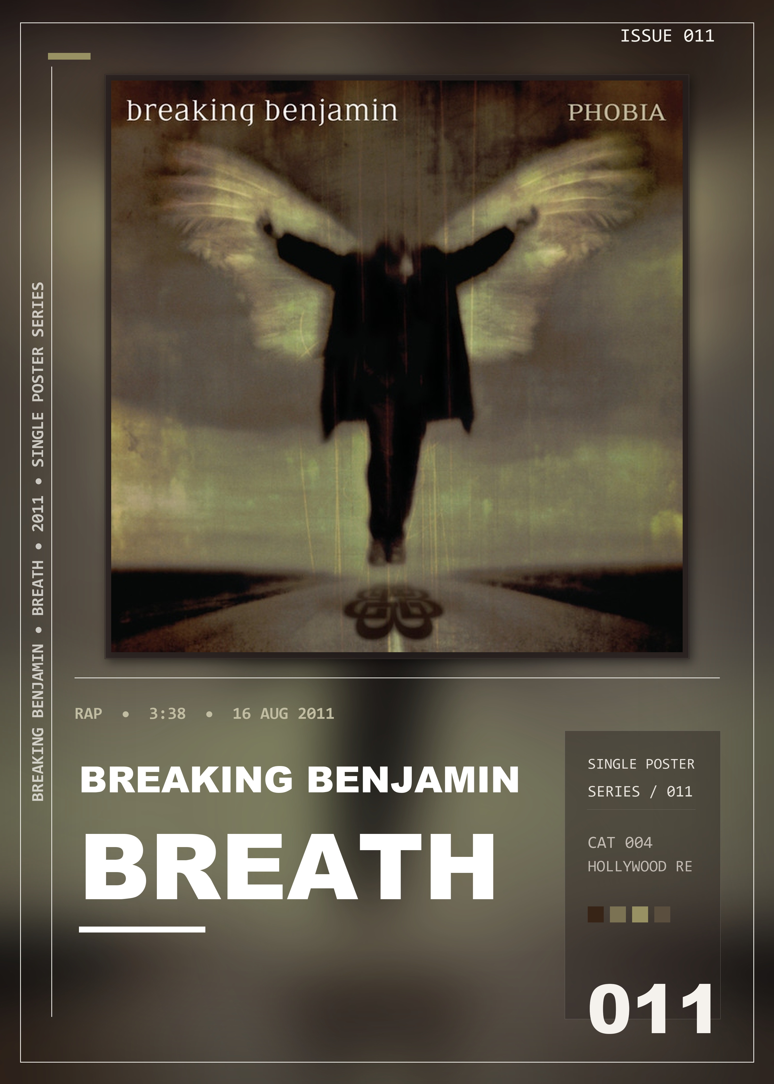 Music poster: Breaking Benjamin - Breath