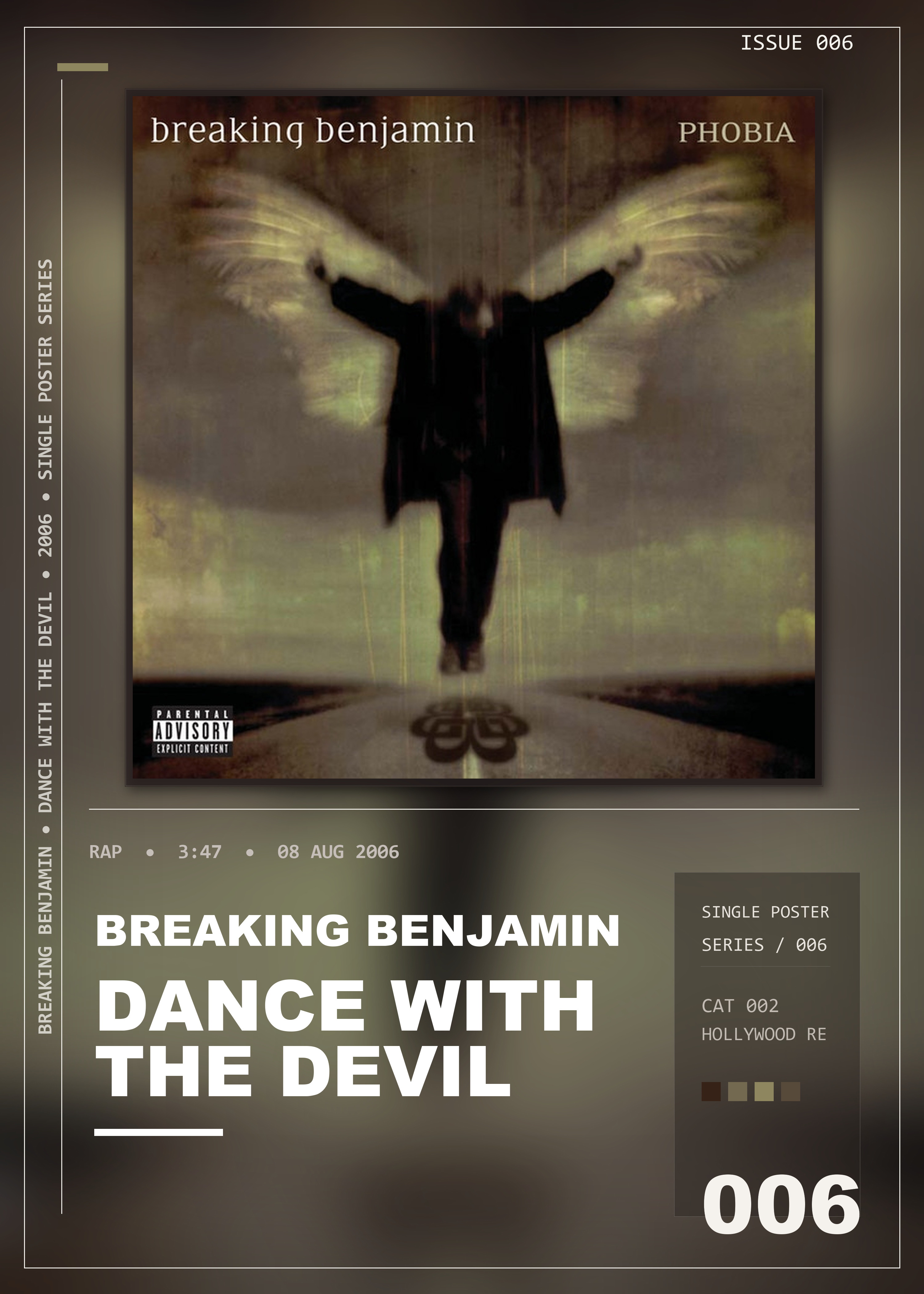 Music poster: Breaking Benjamin - Dance With The Devil