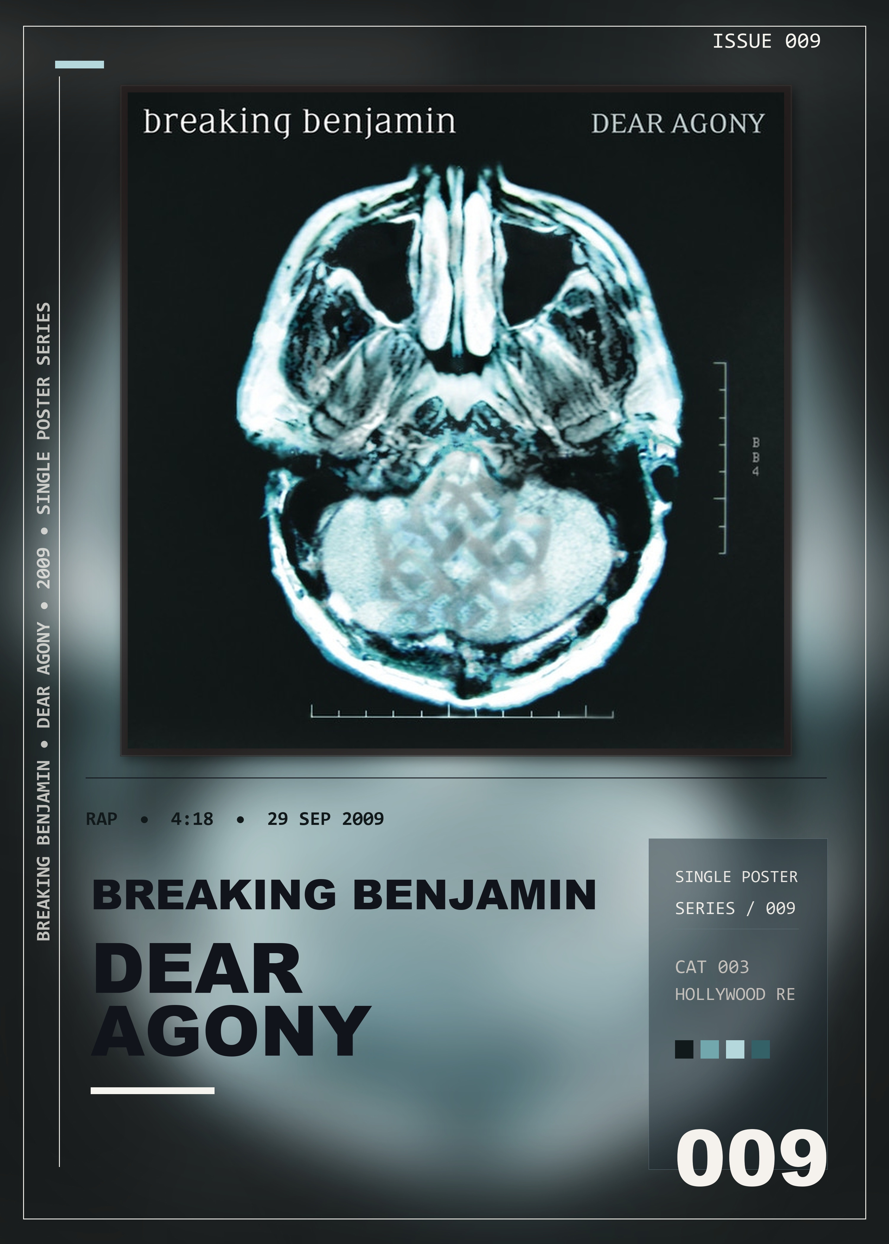 Music poster: Breaking Benjamin - Dear Agony