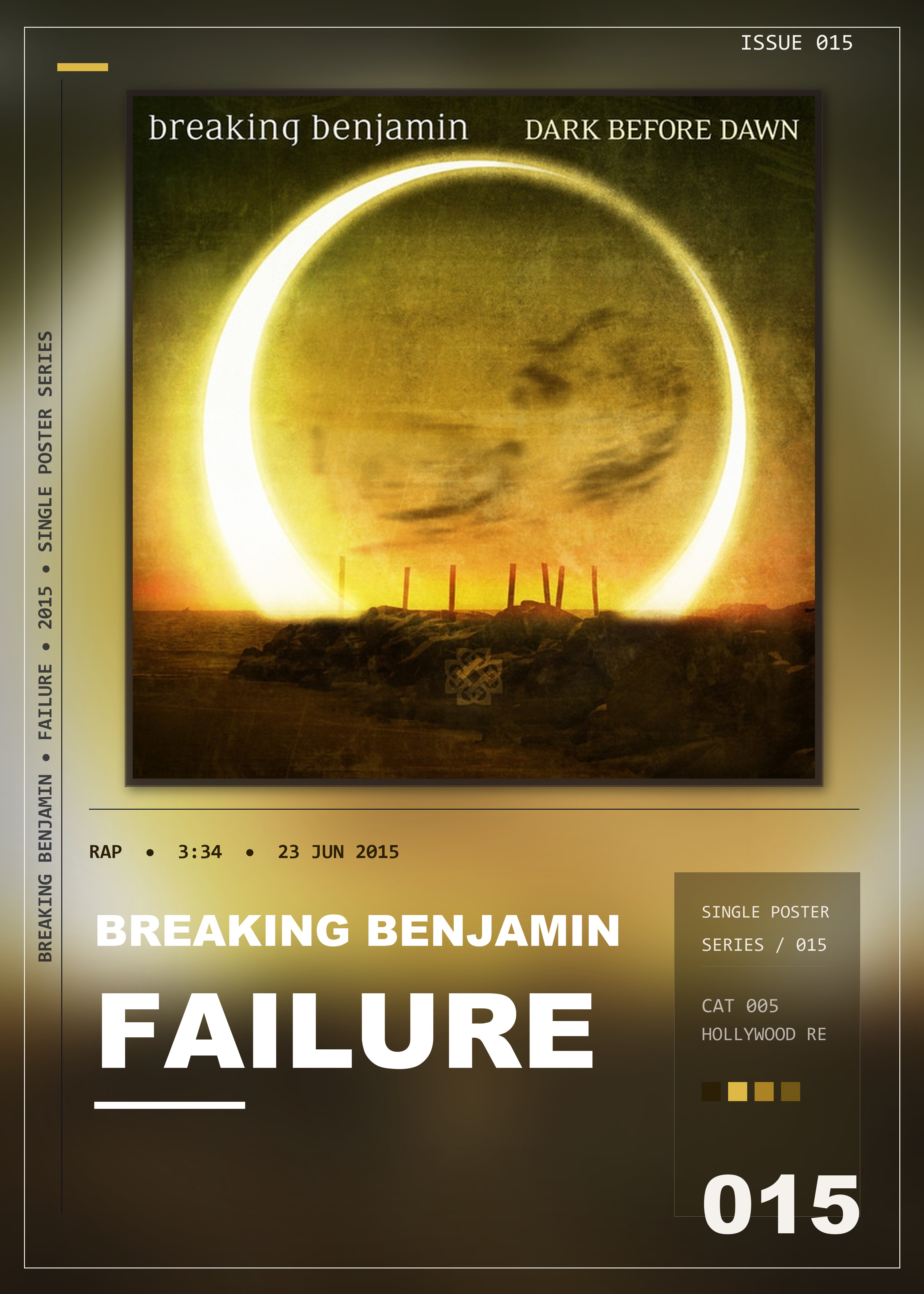 Music poster: Breaking Benjamin - Failure