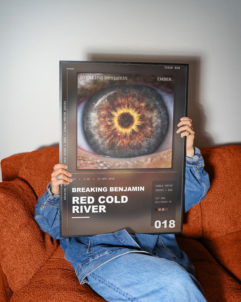 Music poster: Breaking Benjamin - Red Cold River
