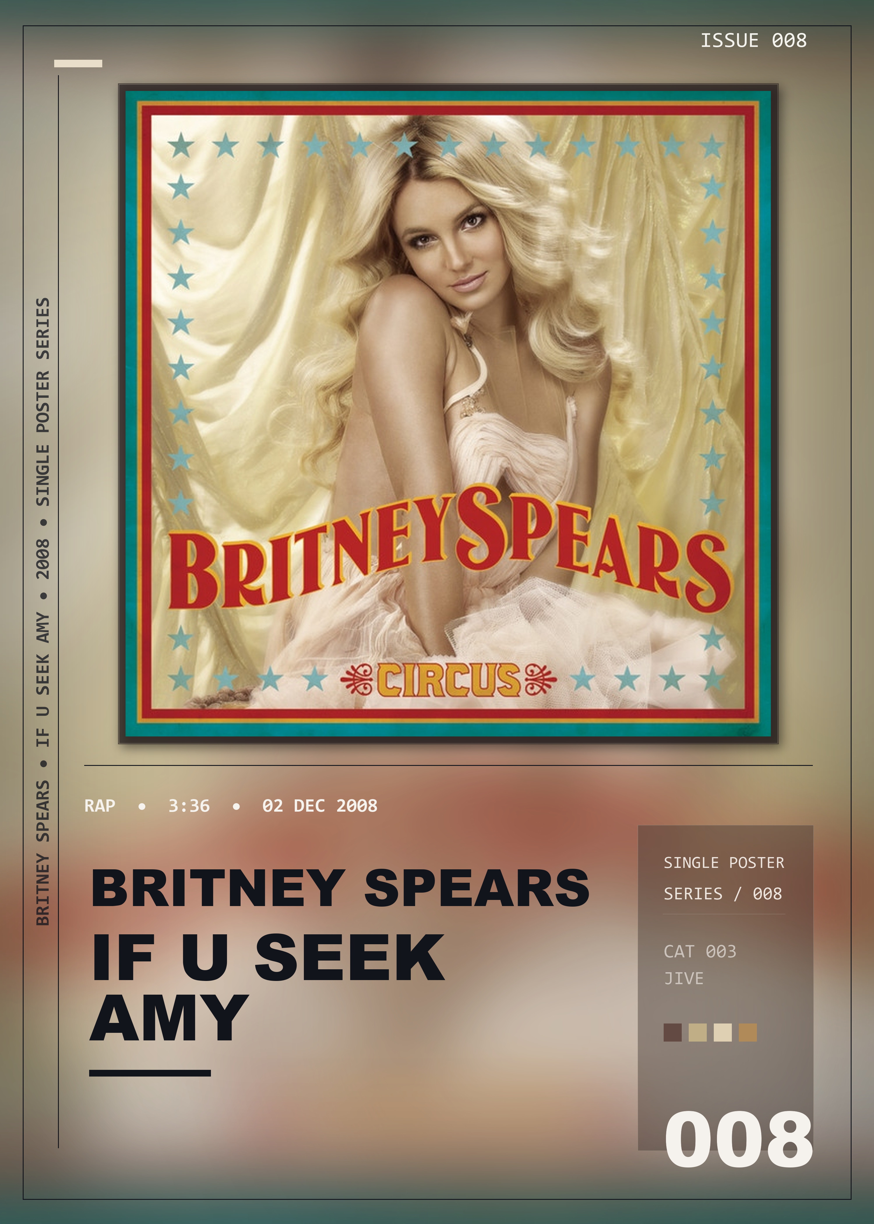 Music poster: Britney Spears - If U Seek Amy