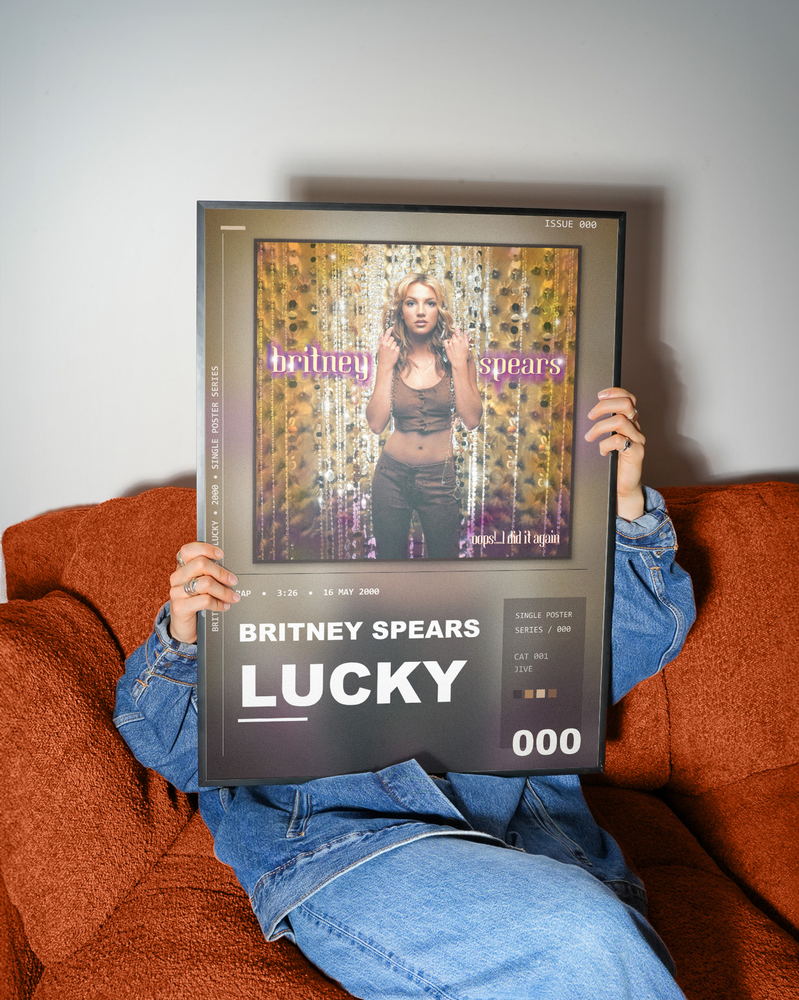 Music poster: Britney Spears - Lucky